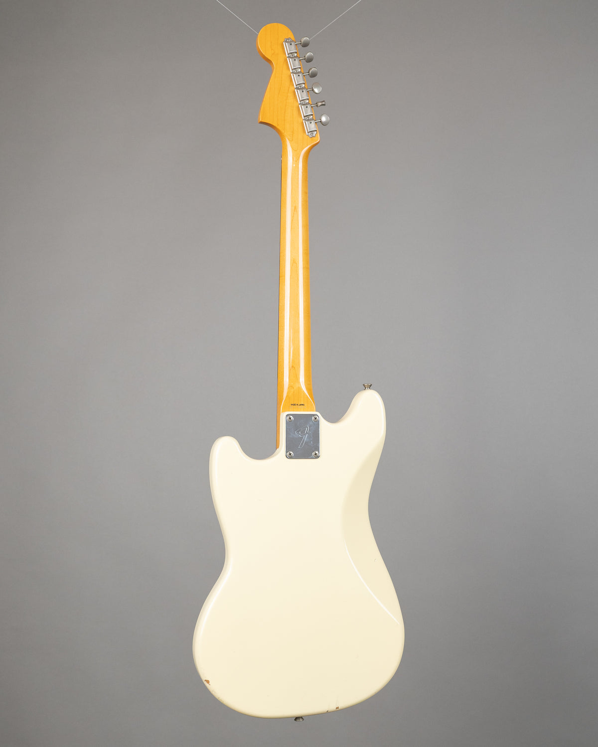 c1984 Fender MG69-60 Mustang (Japan, Olympic White, Gig Bag)