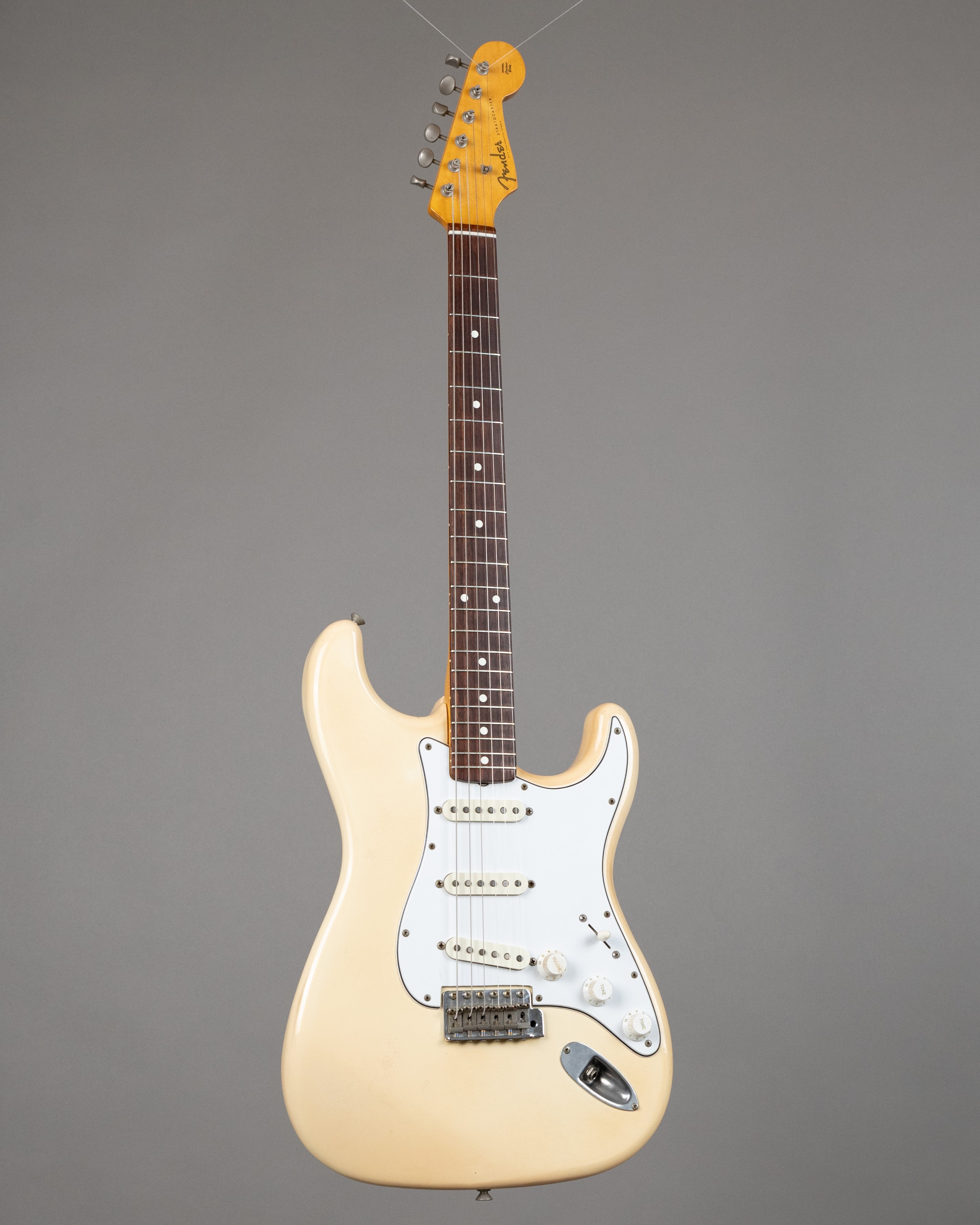 1983 Fender ST62-65 JV Stratocaster (Japan, Olympic White, HSC)