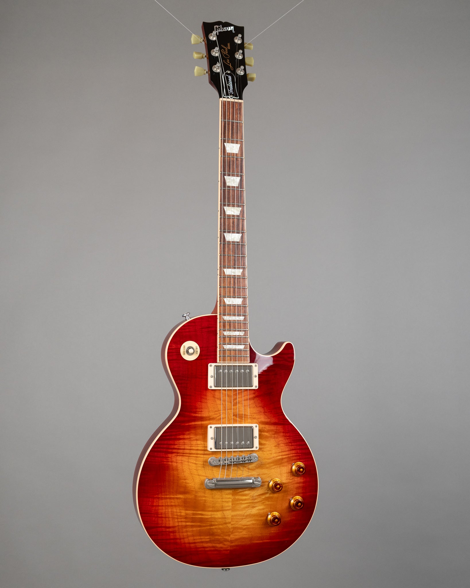 2019 Gibson Les Paul Traditional Plus Top (USA, Heritage Cherry Burst, OHSC)