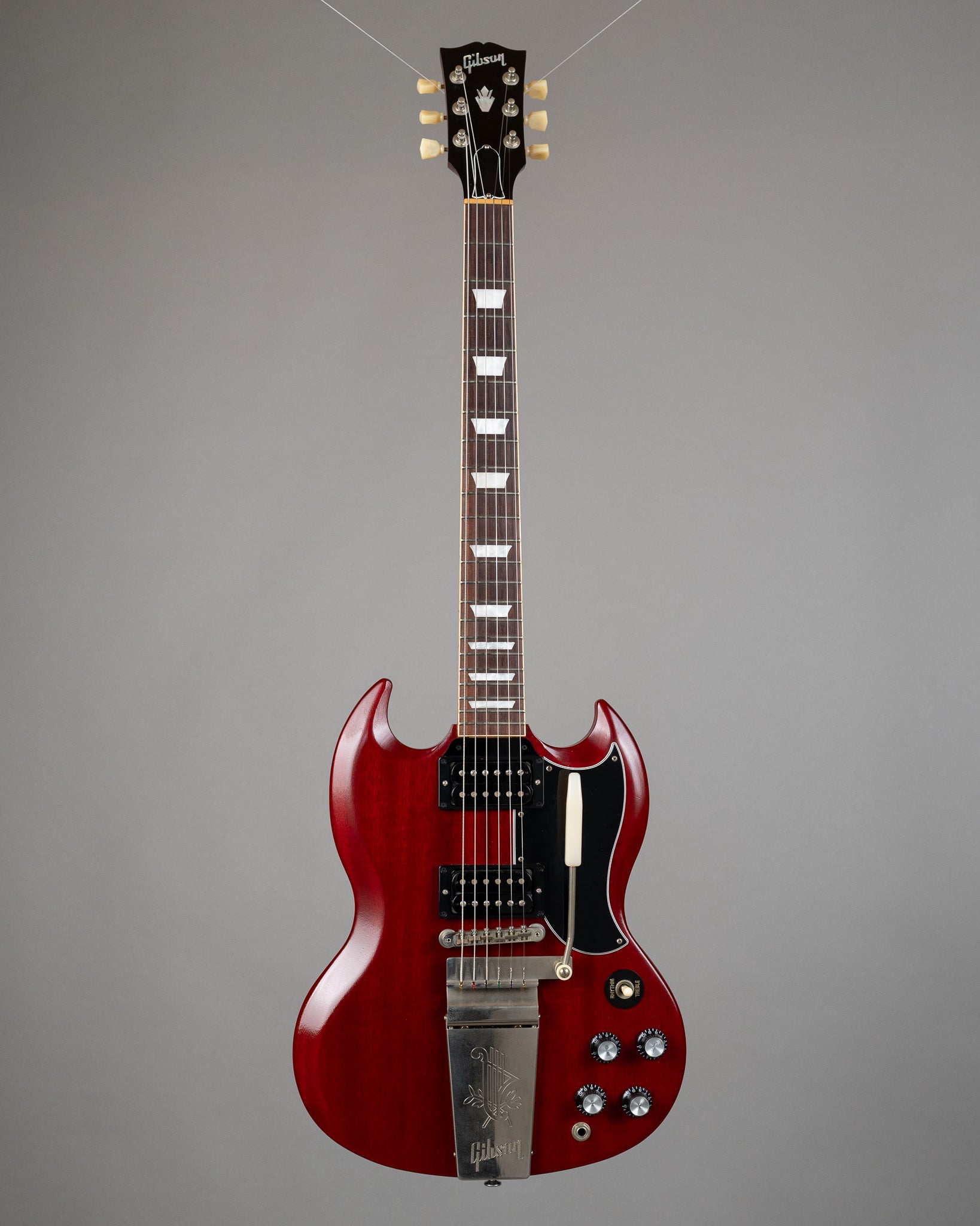 2022 Gibson SG Standard '61 Faded w/ Maestro Vibrola (USA, Faded Cherry, OHSC)