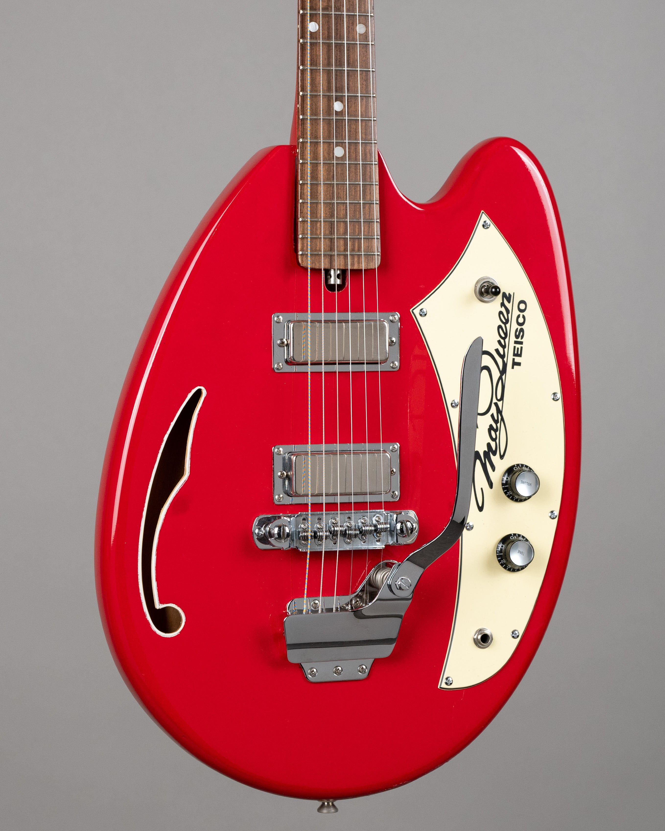c1999 Teisco MQ-56 May Queen Mod (Japan, Red, Dimarzio Pickups)