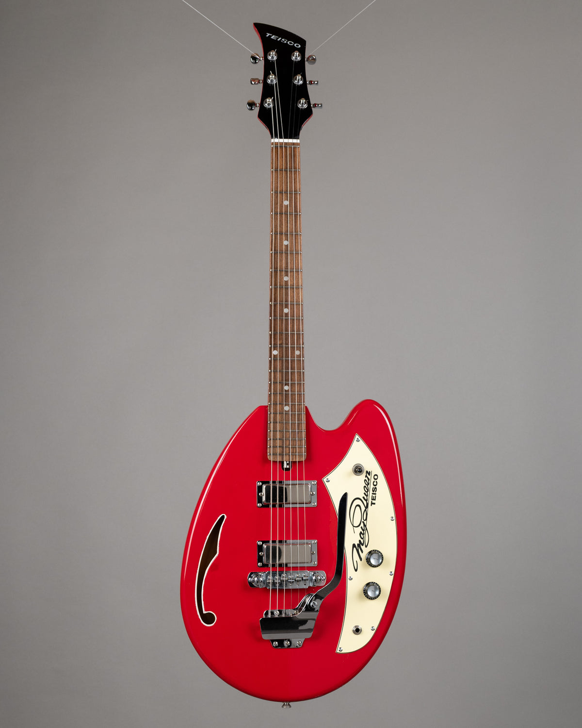 c1999 Teisco MQ-56 May Queen Mod (Japan, Red, Dimarzio Pickups)