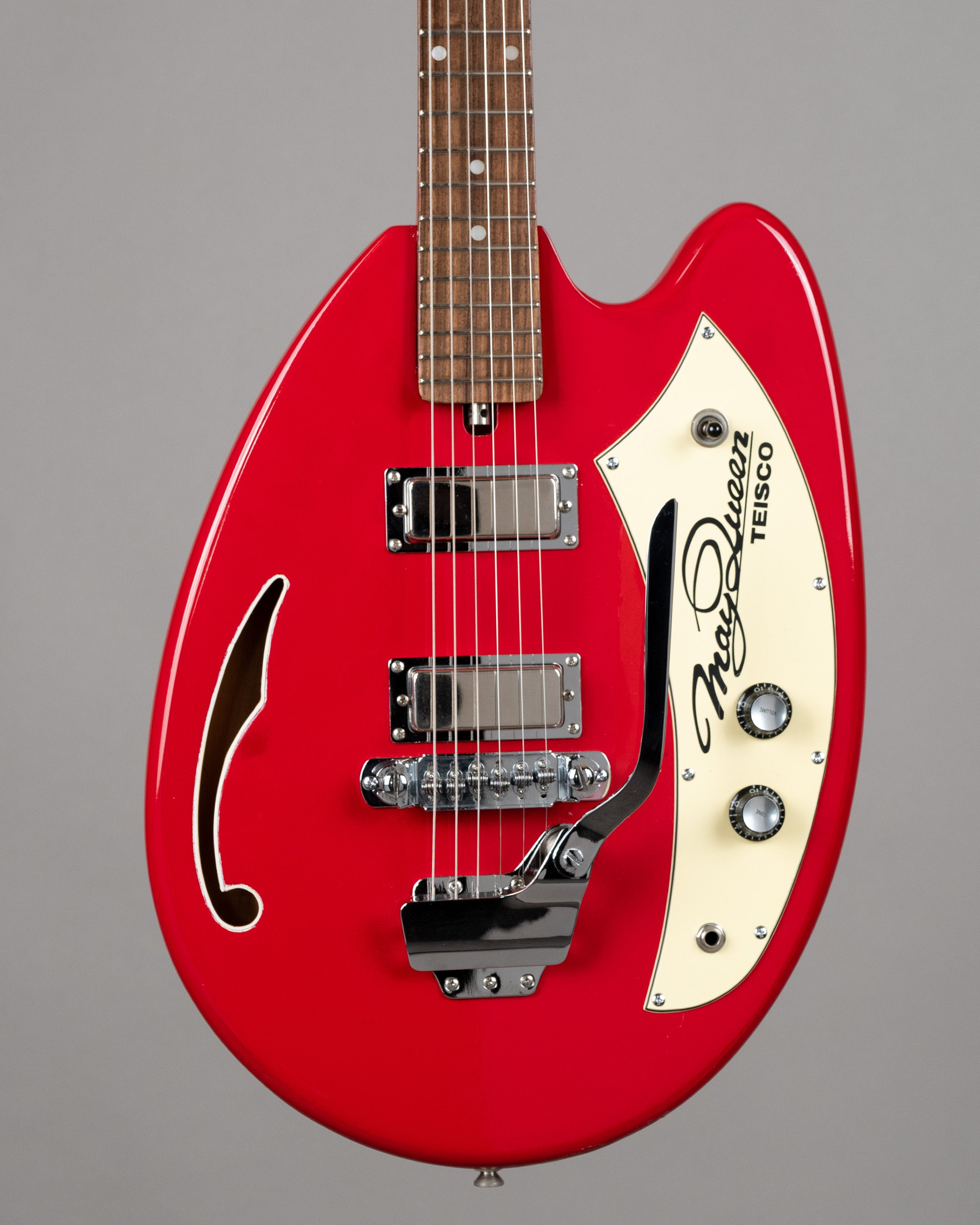 c1999 Teisco MQ-56 May Queen Mod (Japan, Red, Dimarzio Pickups)
