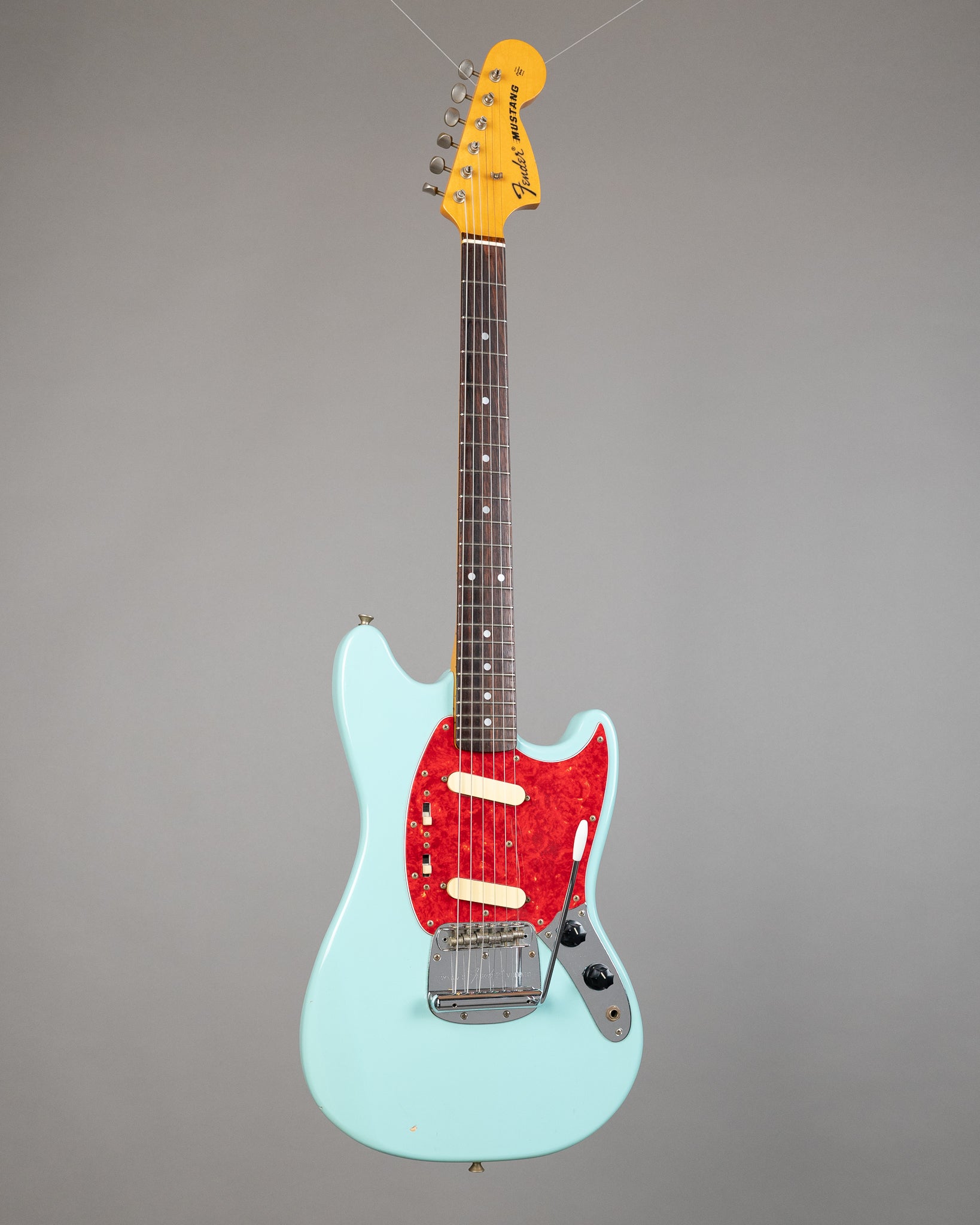 1993 Fender MG69-65 Mustang (Japan, Sonic Blue)