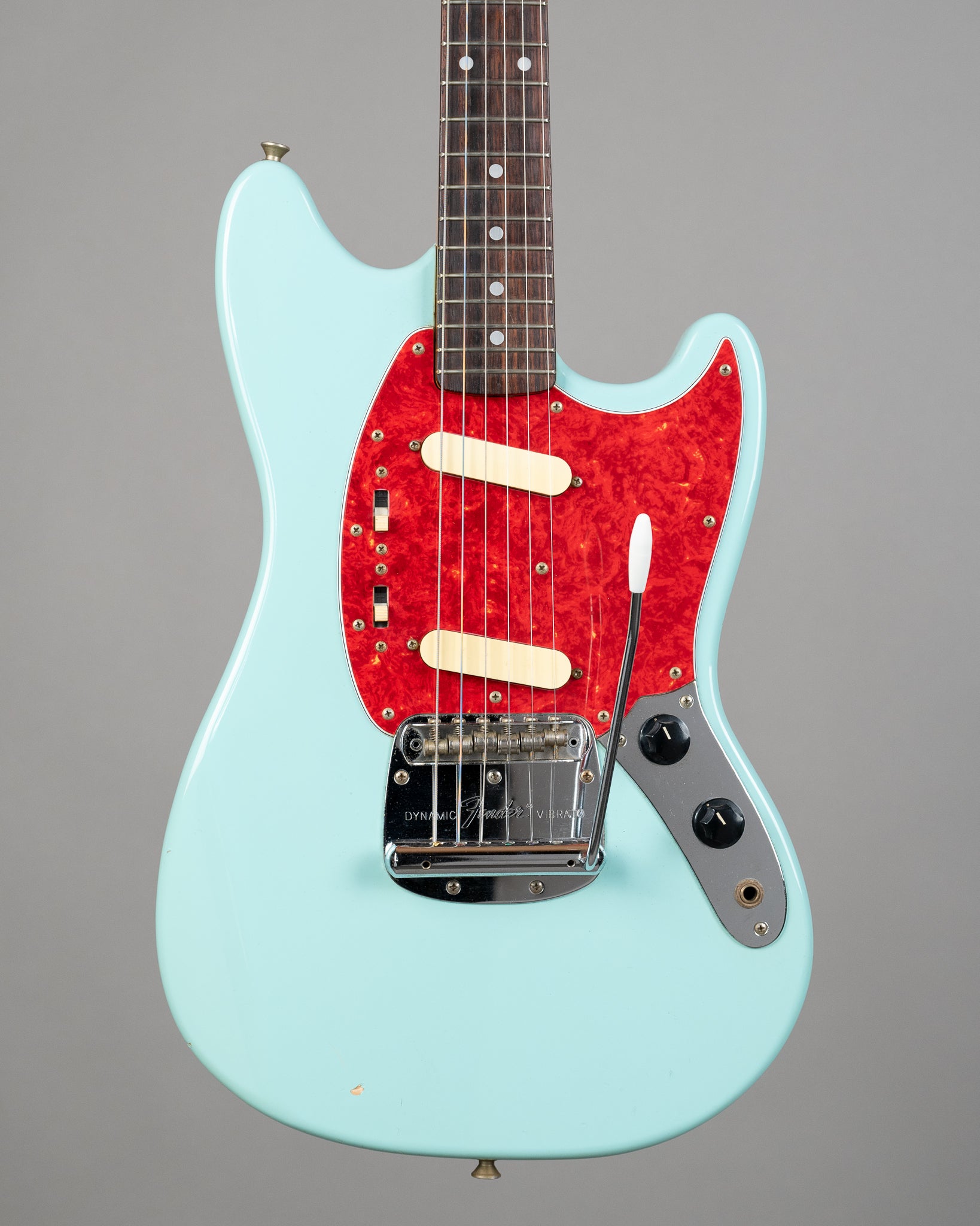 1993 Fender MG69-65 Mustang (Japan, Sonic Blue)