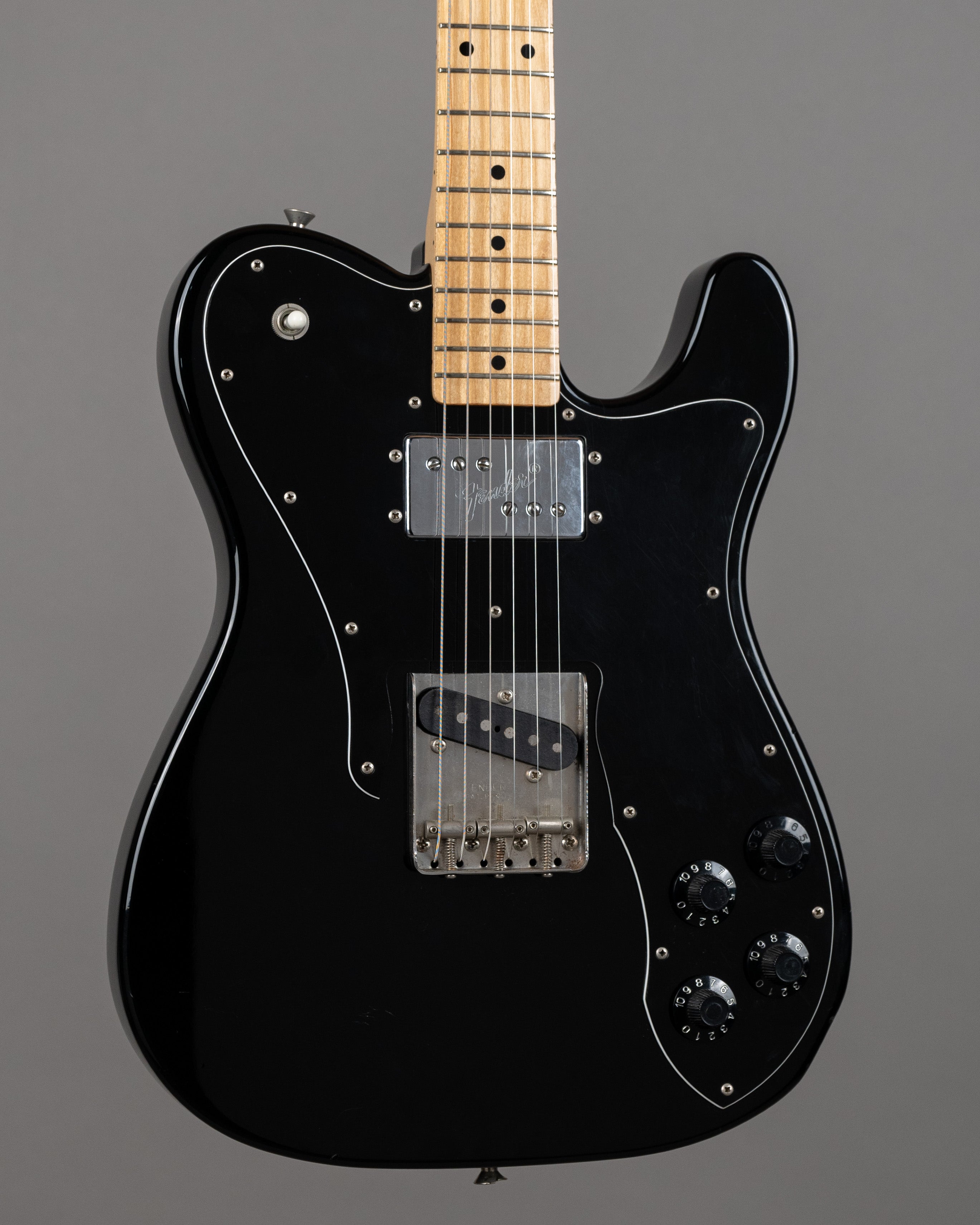 2006 Fender TC72-78 Telecaster Custom (Japan, Black, Gig Bag)