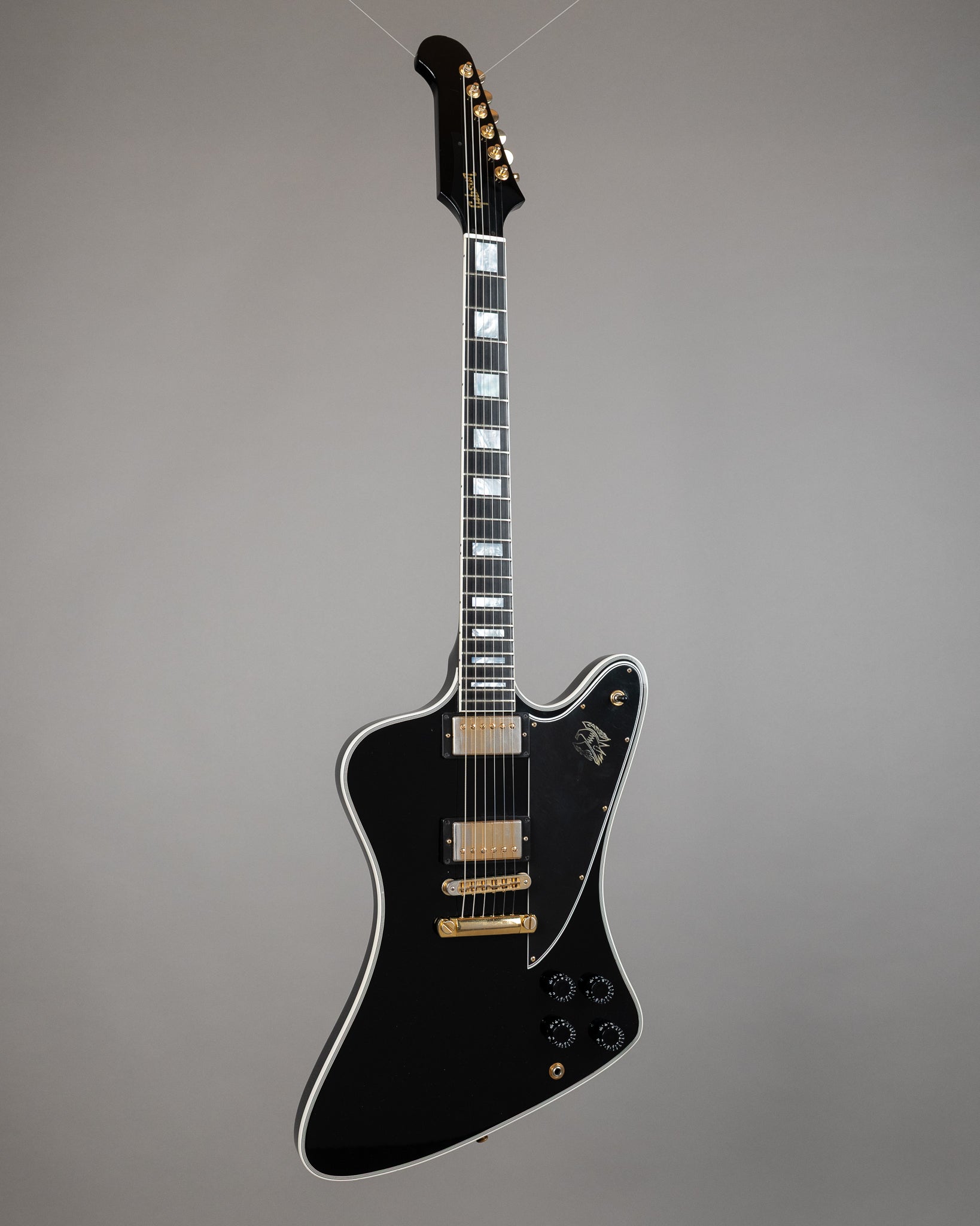 2017 Gibson Custom Shop Firebird Custom (USA, Ebony, OHSC, Certificate)