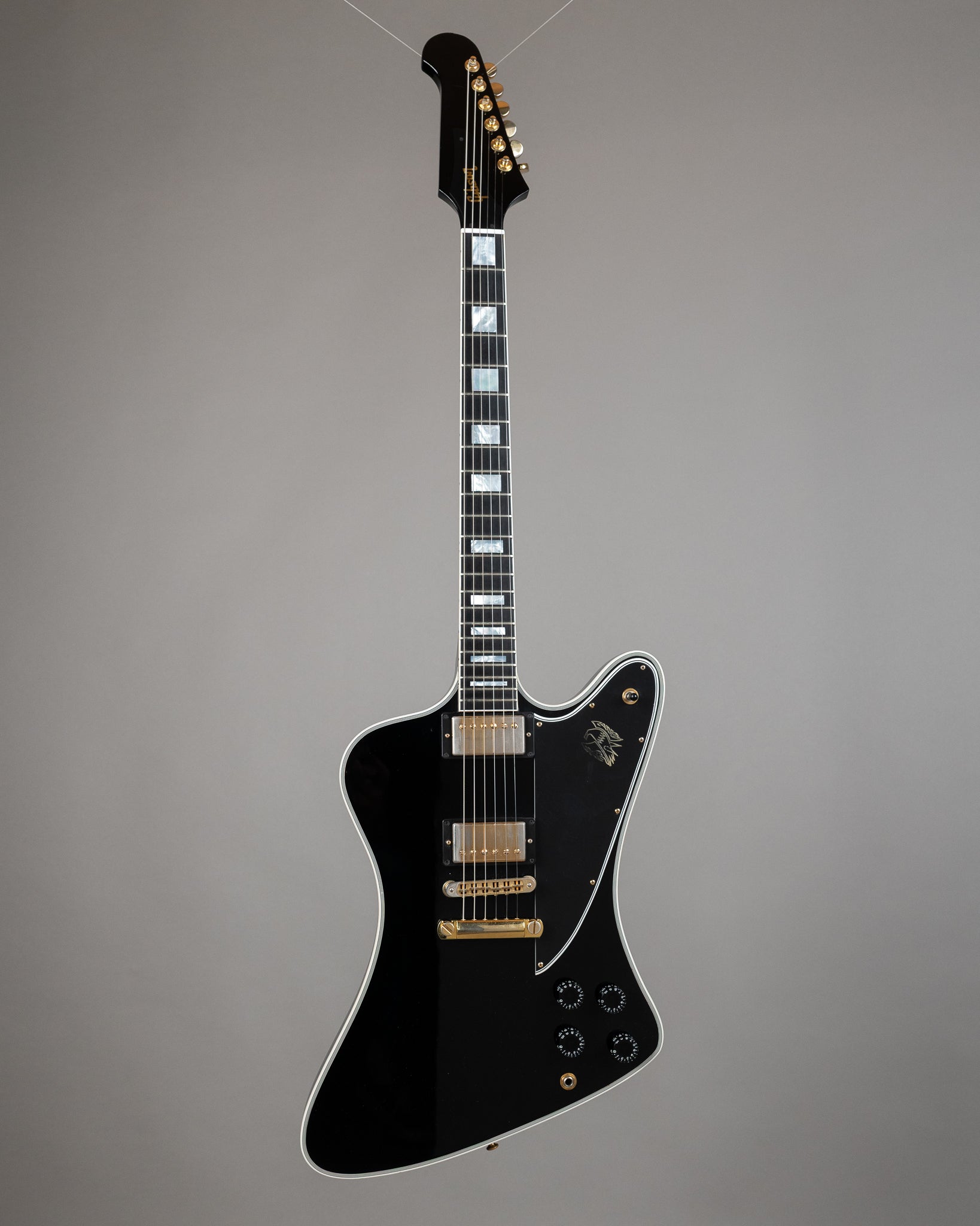 2017 Gibson Custom Shop Firebird Custom (USA, Ebony, OHSC, Certificate)