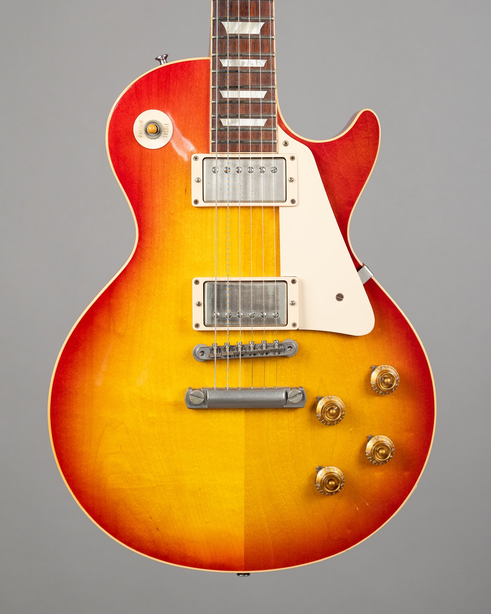 2009 Gibson Custom Shop 1958 Les Paul Historic Collection Plain Top VOS R8 (USA, Washed Cherry, COA, OHSC)
