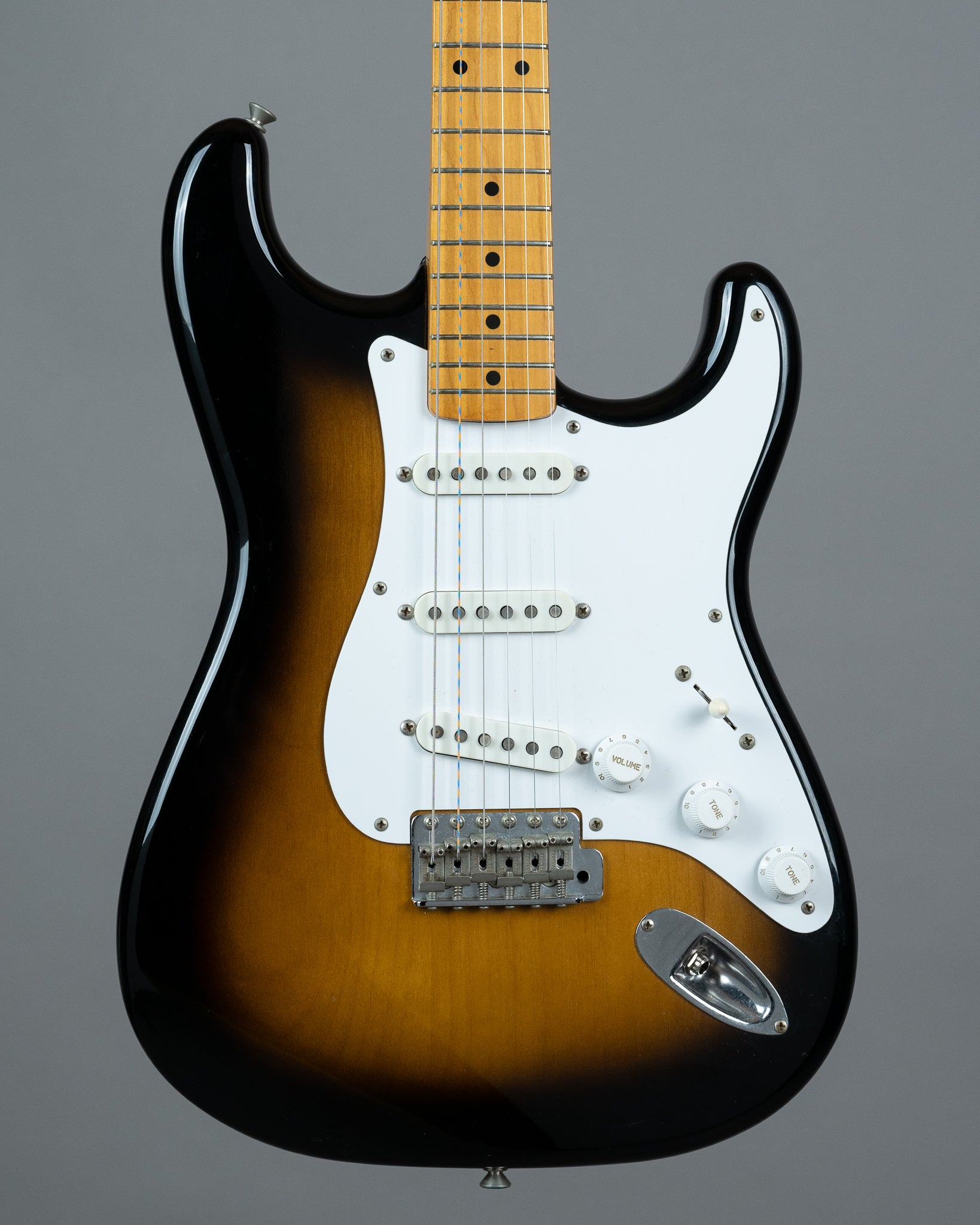 c1983 Fender ST57-65 JV Stratocaster (USA, 2 Tone Sunburst, Gig Bag)