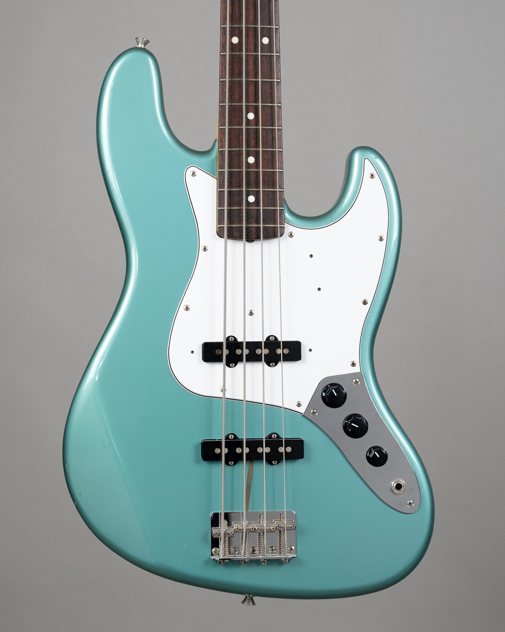 1995 Fender JB-62 Jazz Bass (Japan, Ocean Turquoise Metallic, Gig Bag)