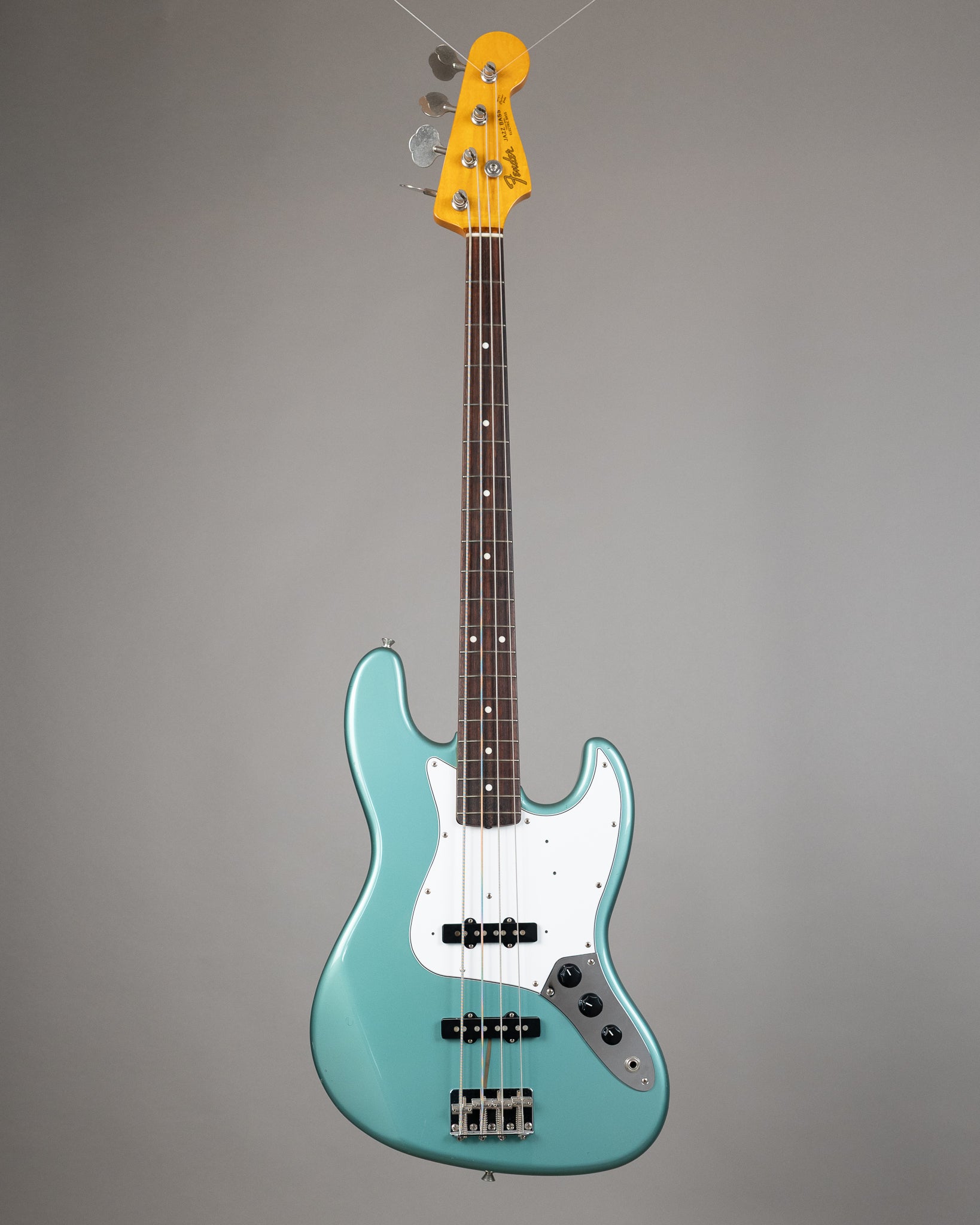 1995 Fender JB-62 Jazz Bass (Japan, Ocean Turquoise Metallic, Gig Bag)