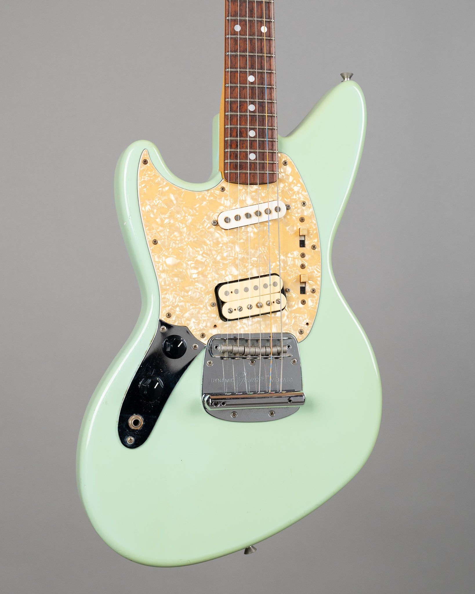 c1997 Fender JSG-65L Jag-Stang (Japan, Left Handed, Sonic Blue)