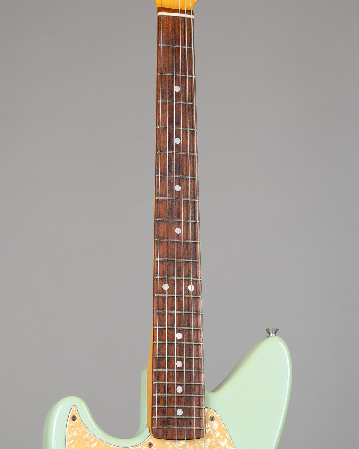 c1997 Fender JSG-65L Jag-Stang (Japan, Left Handed, Sonic Blue)