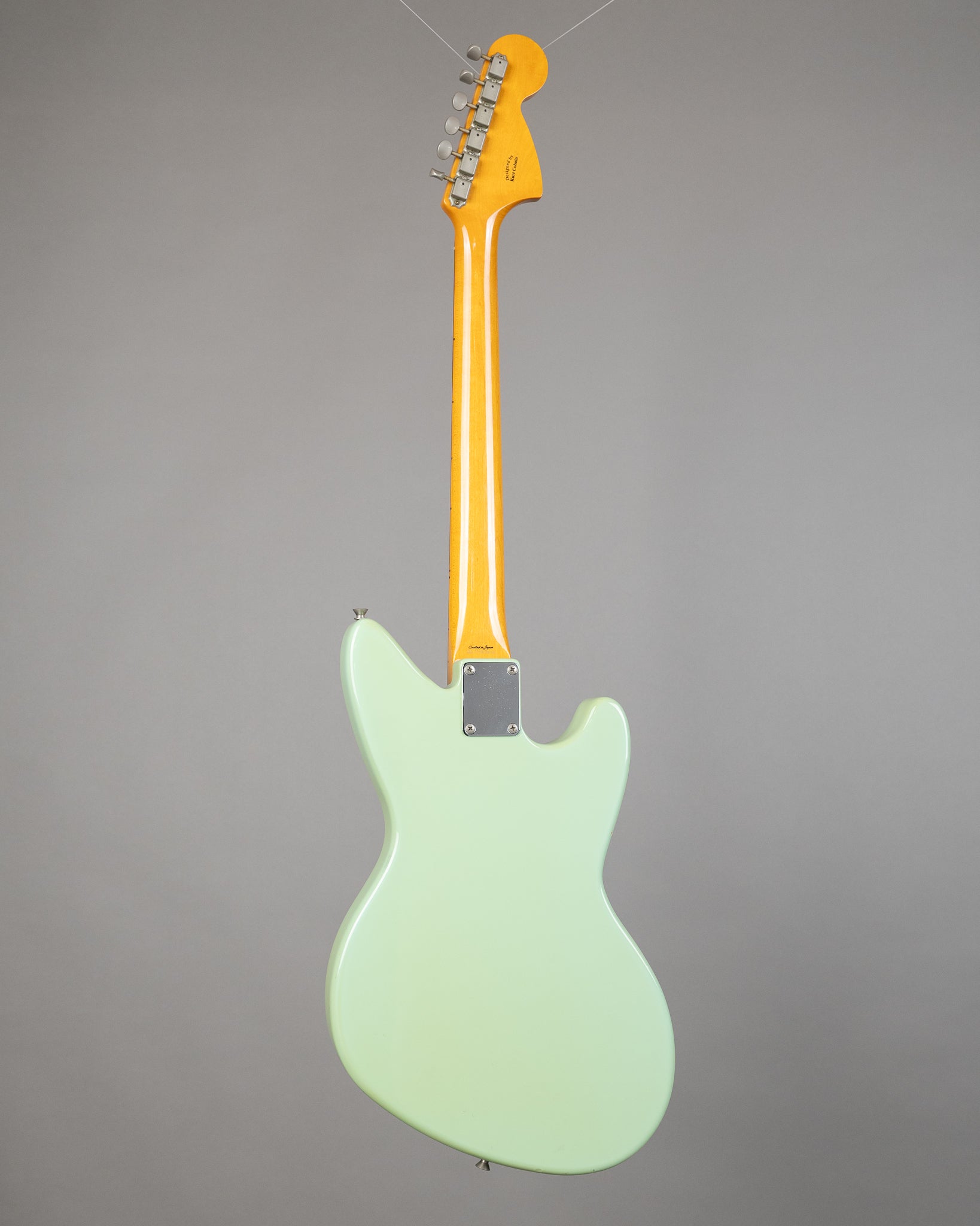 c1997 Fender JSG-65L Jag-Stang (Japan, Left Handed, Sonic Blue)