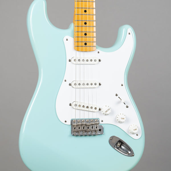 c2002 Fender ST57-58US Stratocaster (Japan, Sonic Blue, Gig Bag)