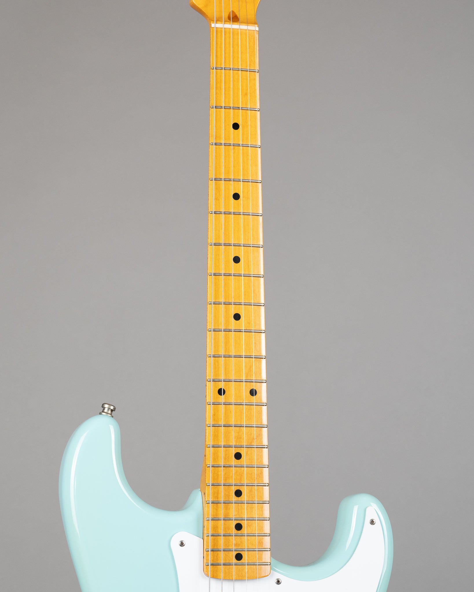 c2002 Fender ST57-58US Stratocaster (Japan, Sonic Blue, Gig Bag)