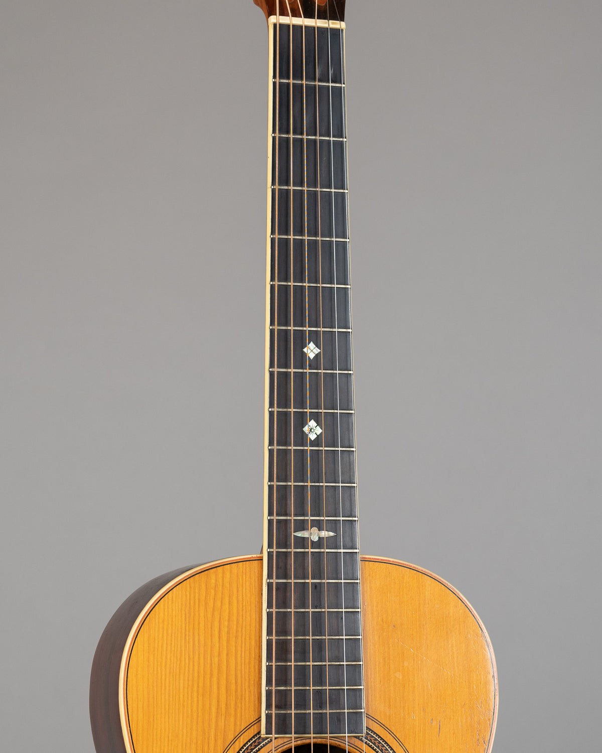 c1900 Washburn Model 123 '1897 Style' Parlour Guitar (USA, Brazilian Rosewood, HSC)