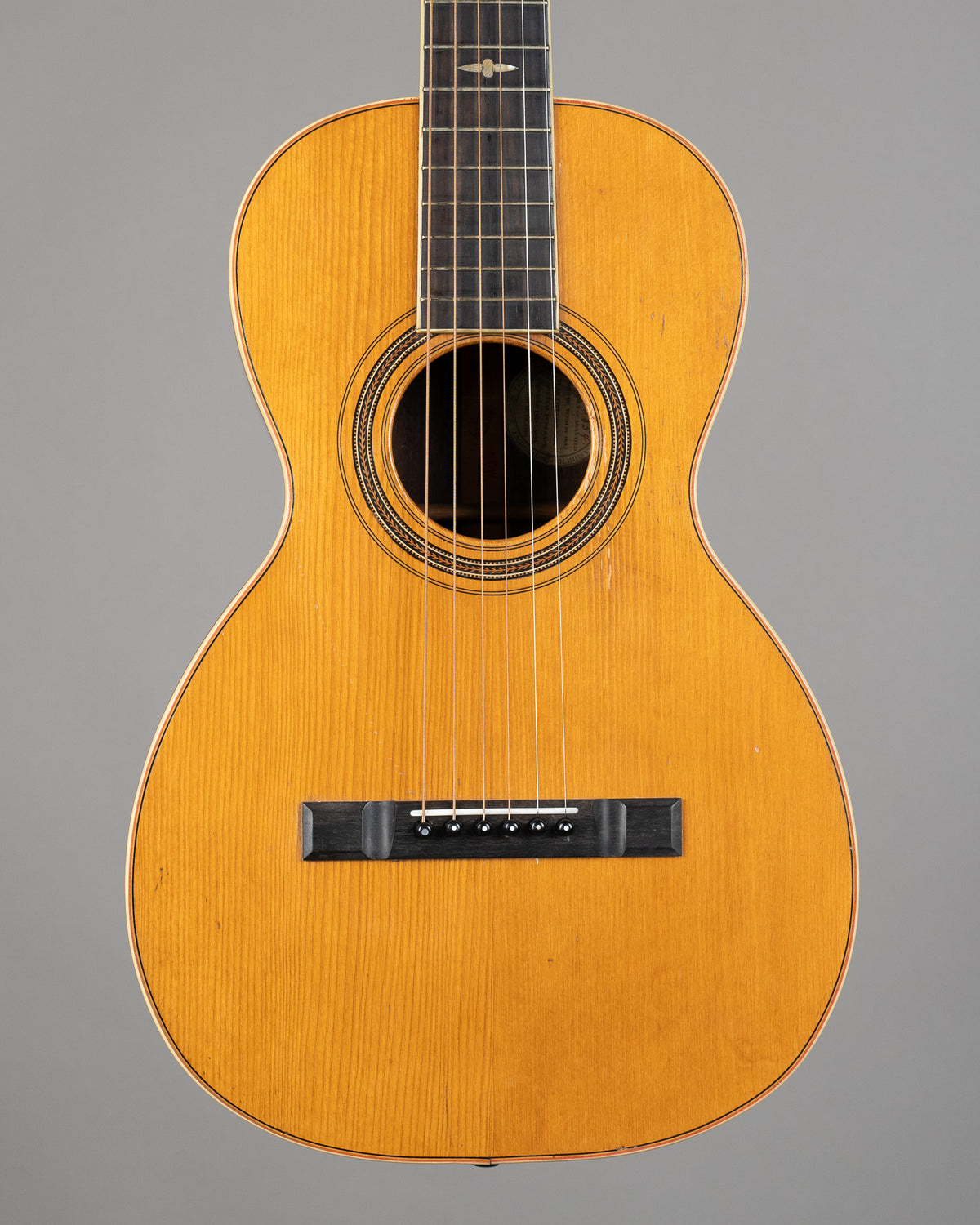 c1900 Washburn Model 123 '1897 Style' Parlour Guitar (USA, Brazilian Rosewood, HSC)