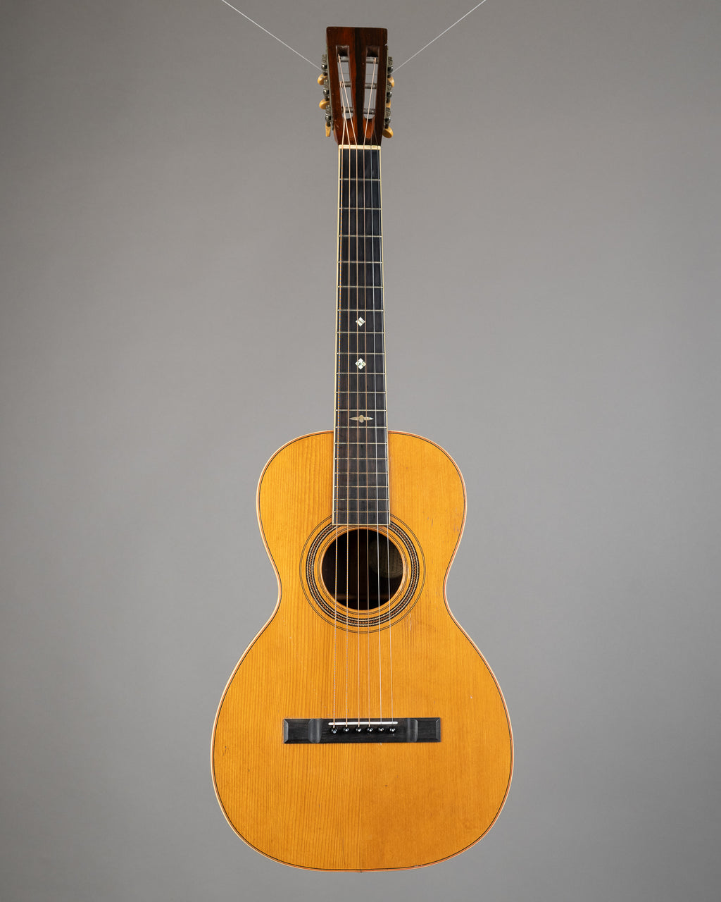 c1900 Washburn Model 123 '1897 Style' Parlour Guitar (USA, Brazilian Rosewood, HSC)