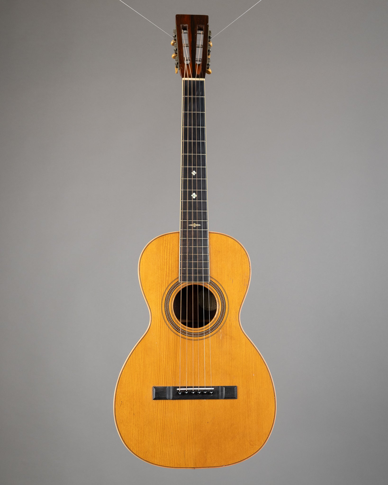 c1900 Washburn Model 123 '1897 Style' Parlour Guitar (USA, Brazilian Rosewood, HSC)
