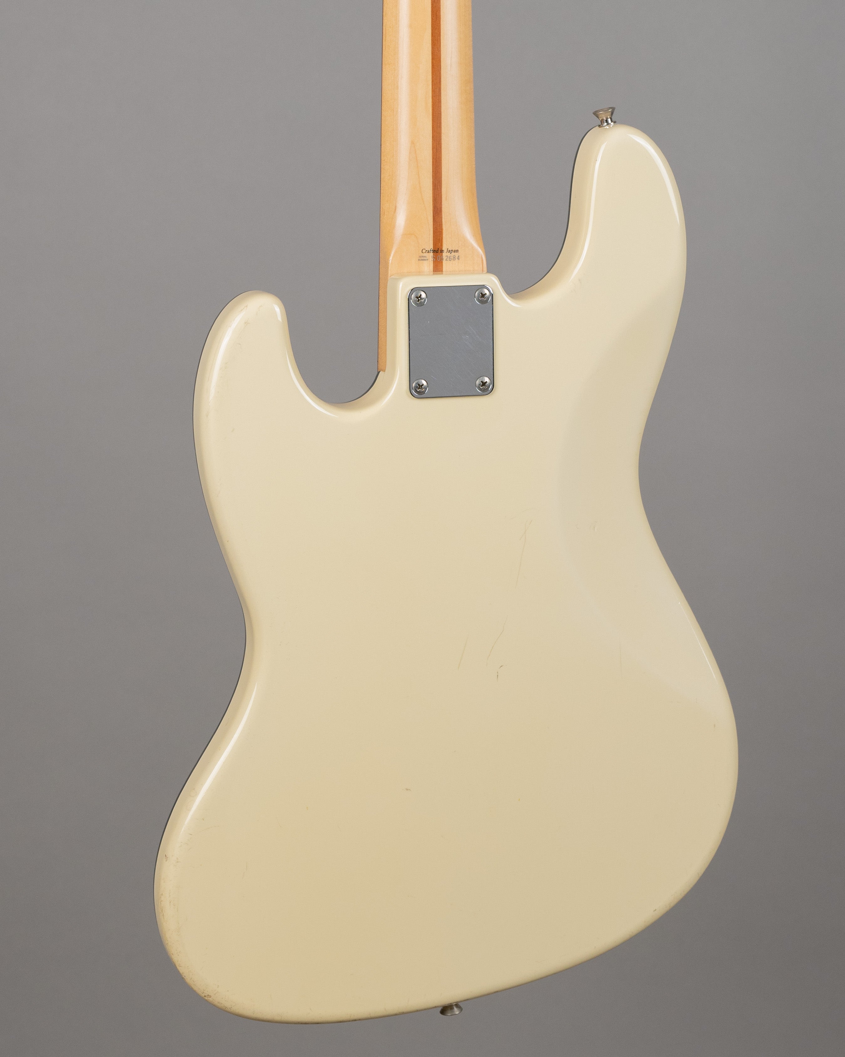 2006 Fender Aerodyne Jazz Bass (Japan, Vintage White)
