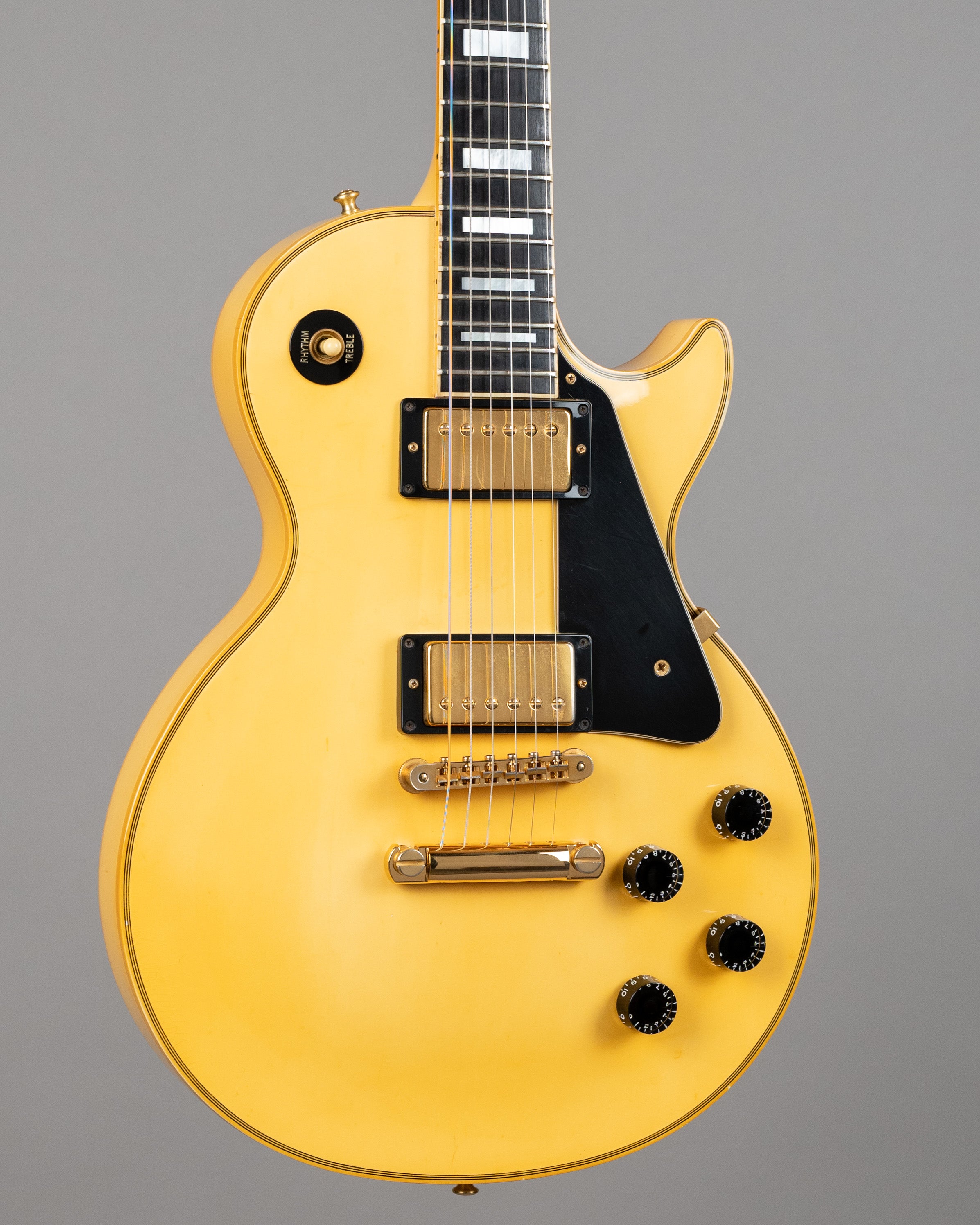 1990 Gibson Les Paul Custom 'Custom Shop Edition' (USA, Antique Ivory, OHSC)