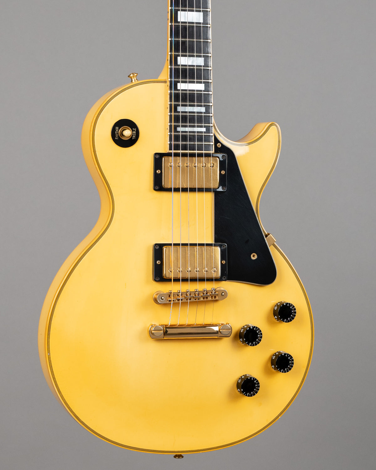 1990 Gibson Les Paul Custom 'Custom Shop Edition' (USA, Antique Ivory, OHSC)