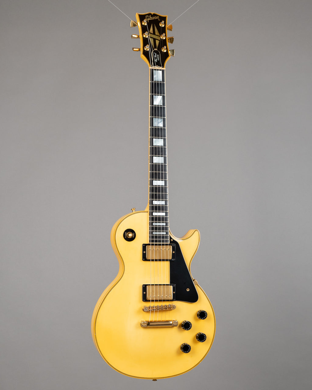 1990 Gibson Les Paul Custom 'Custom Shop Edition' (USA, Antique Ivory, OHSC)