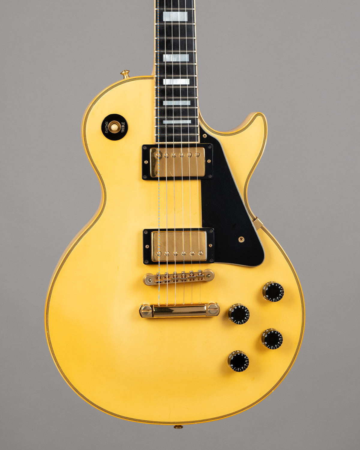 1990 Gibson Les Paul Custom 'Custom Shop Edition' (USA, Antique Ivory, OHSC)