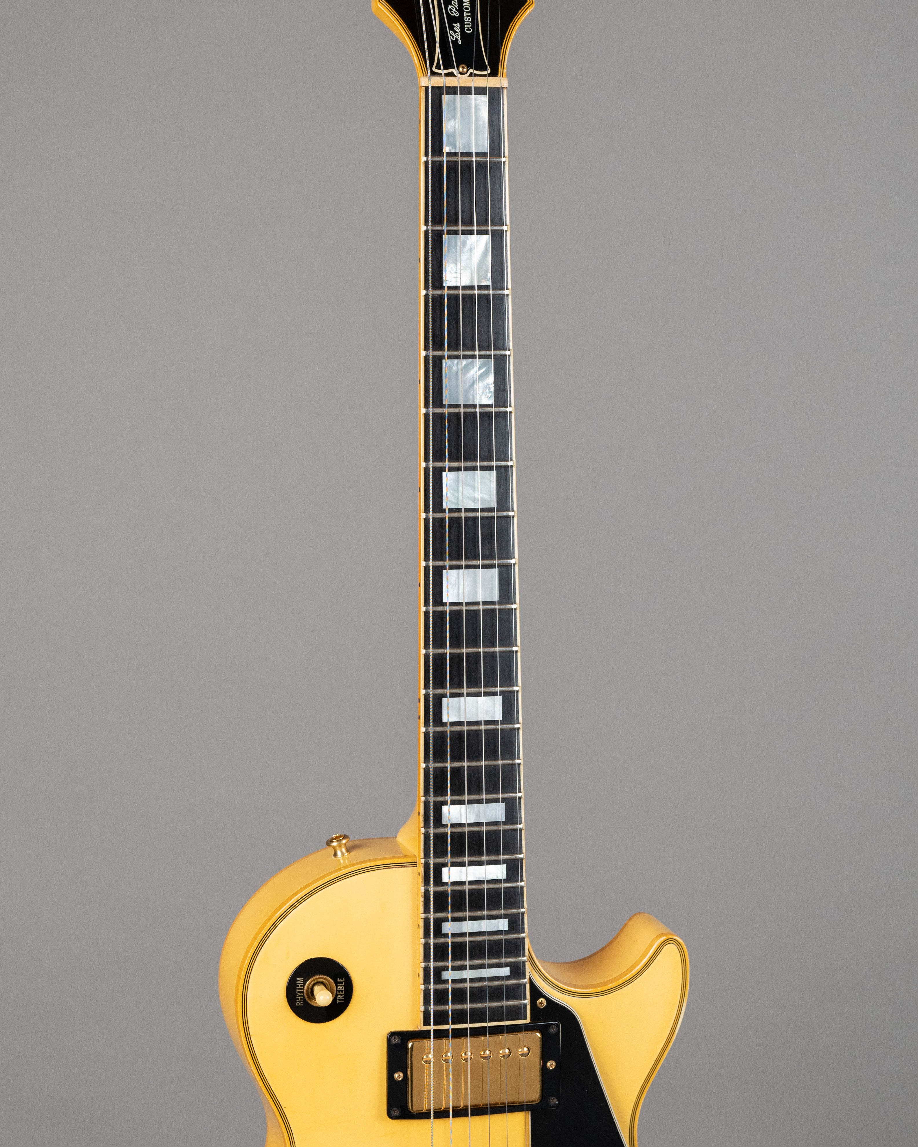 1990 Gibson Les Paul Custom 'Custom Shop Edition' (USA, Antique Ivory, OHSC)