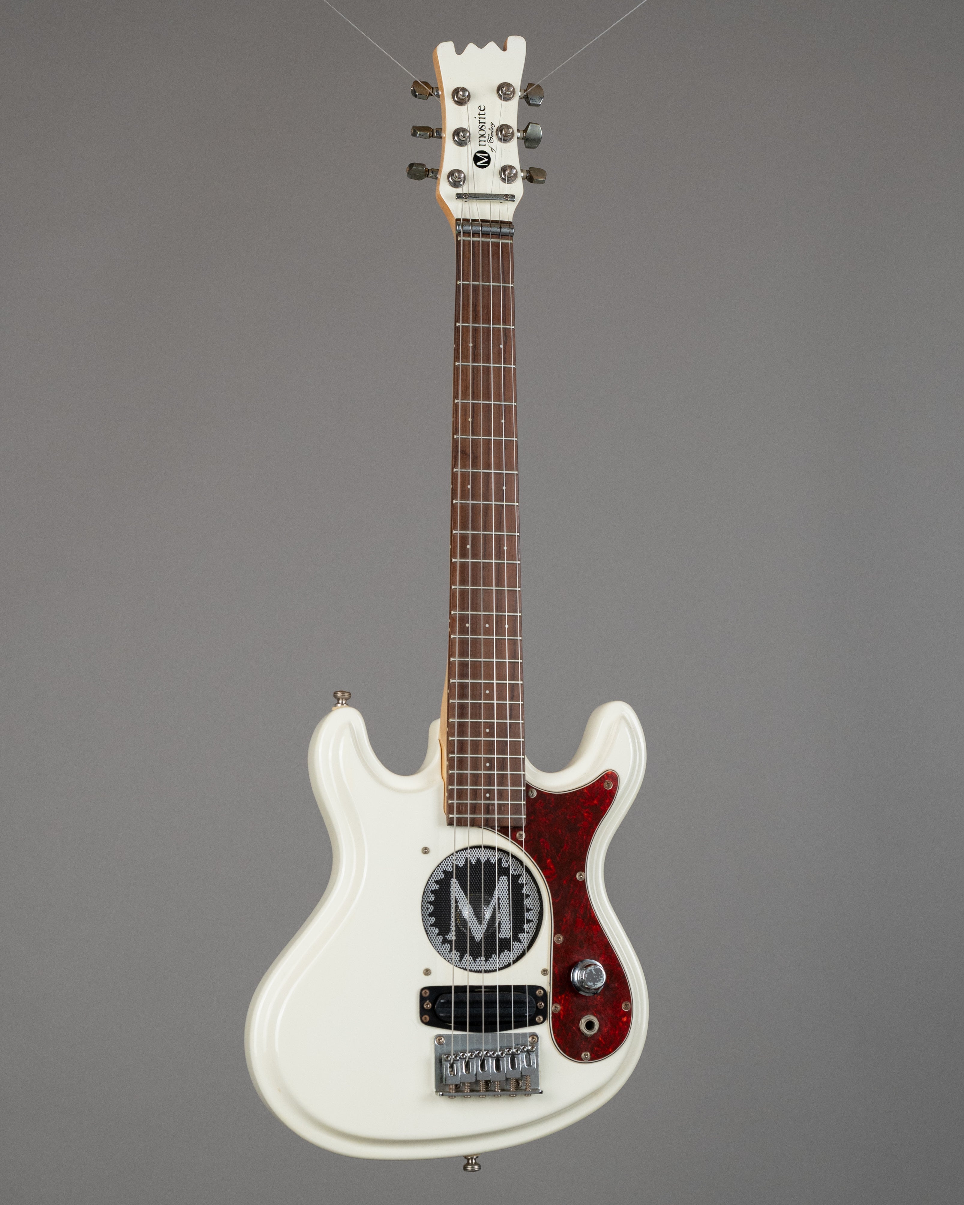 c2000s Mosrite Mini (Japan, White, OGB)