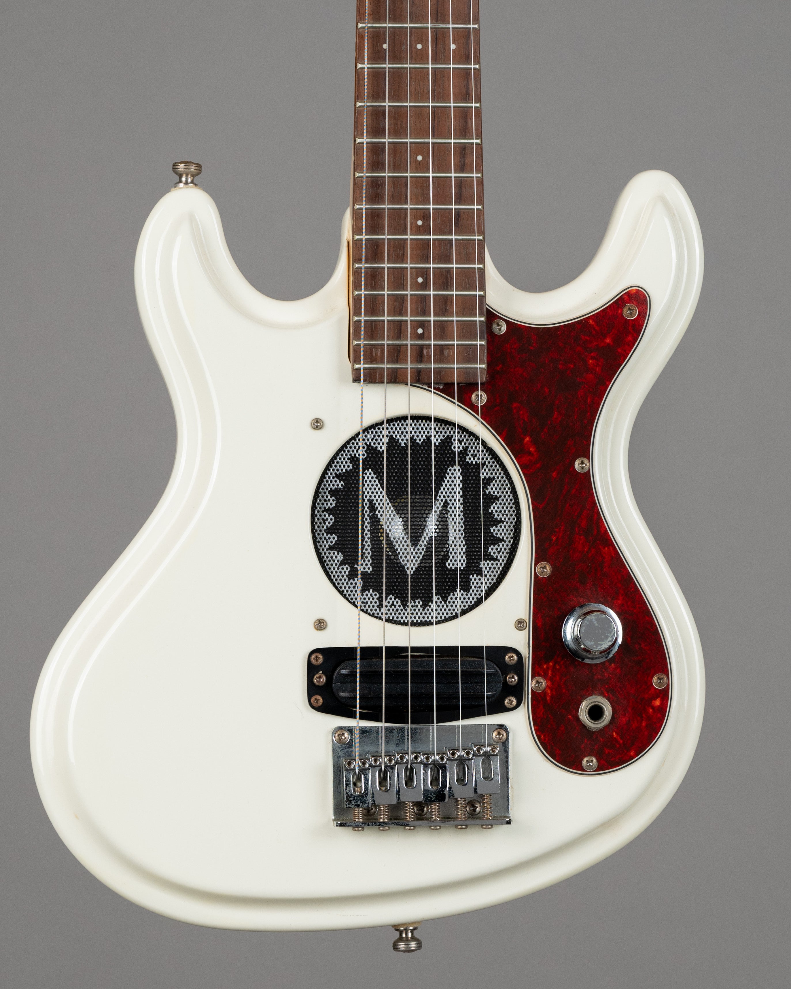 c2000s Mosrite Mini (Japan, White, OGB)
