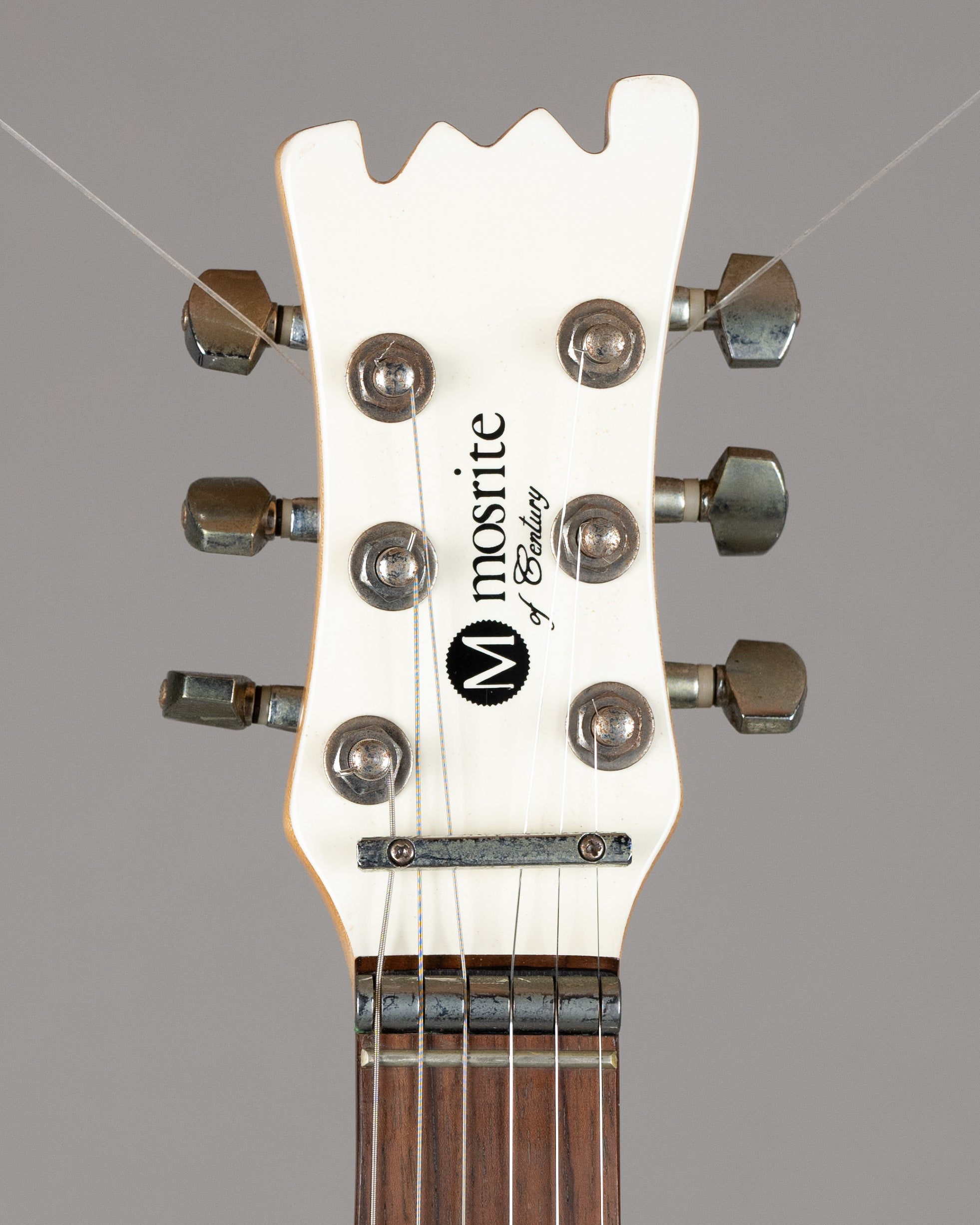 c2000s Mosrite Mini (Japan, White, OGB)