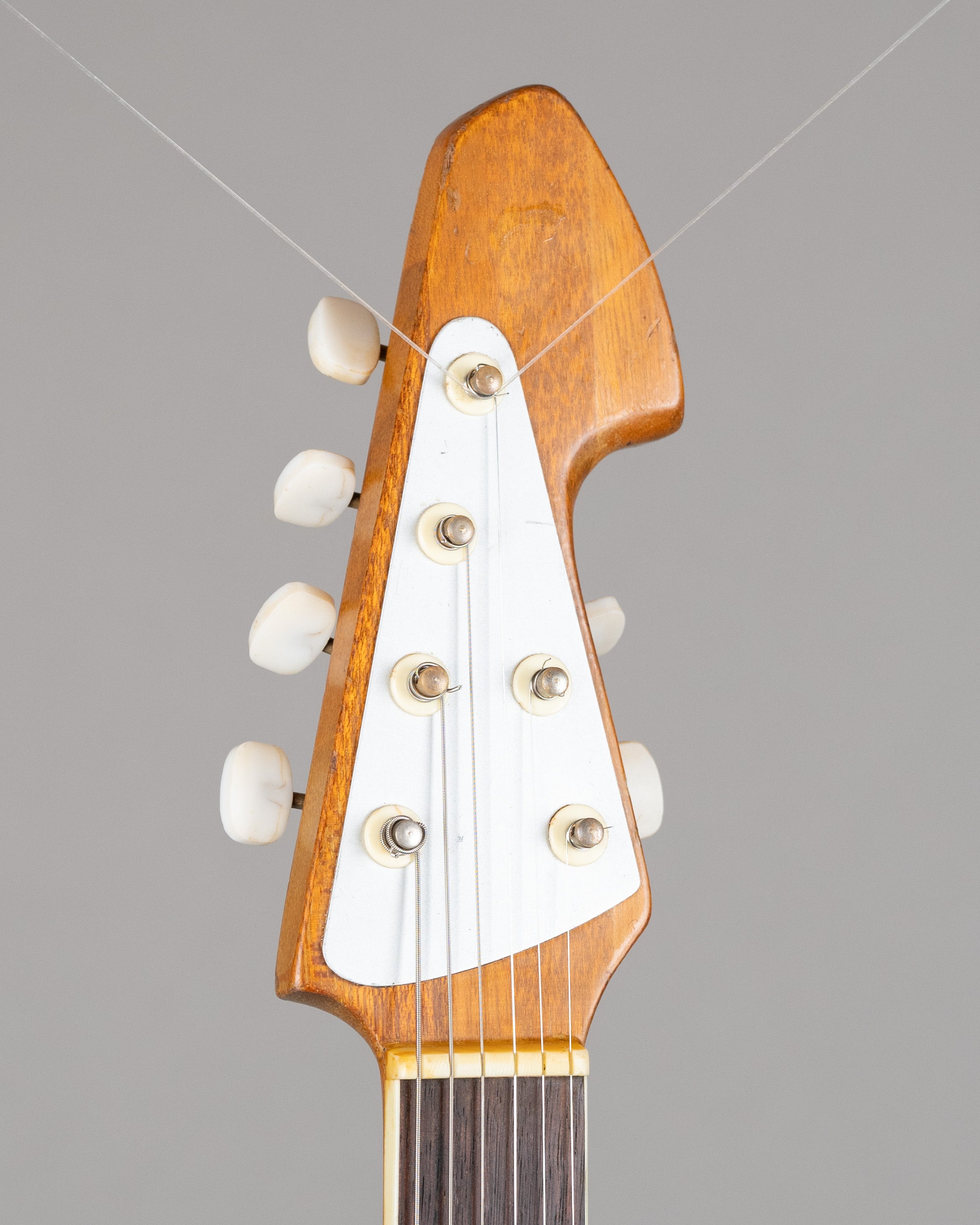 c1960s Teisco TG-64 (Japan, Battleship Grey, Monkey Grip)