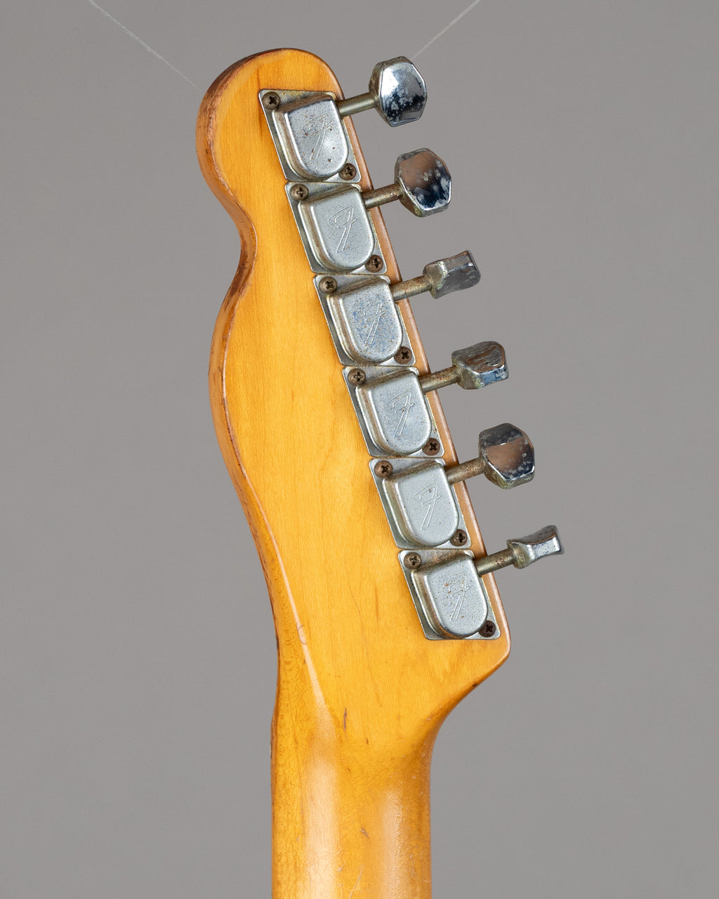 1981 Fender Telecaster (USA, Factory Black over Capri Orange, OHSC)