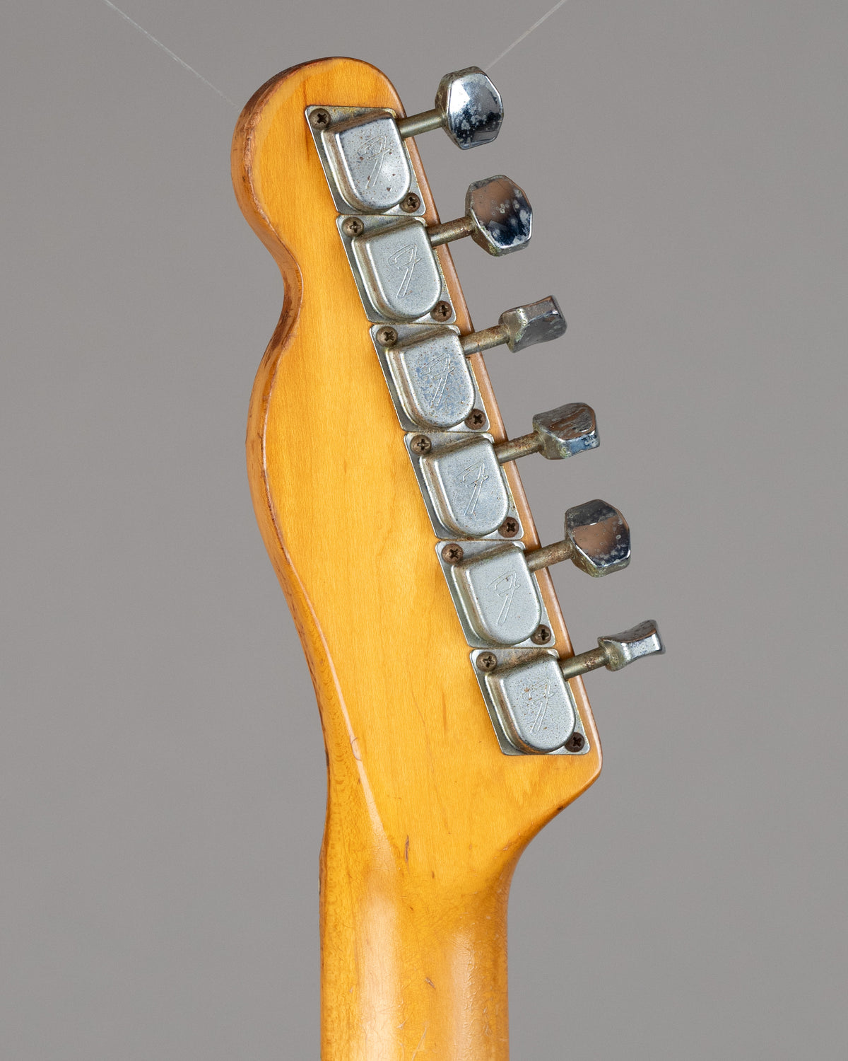 1981 Fender Telecaster (USA, Factory Black over Capri Orange, OHSC)