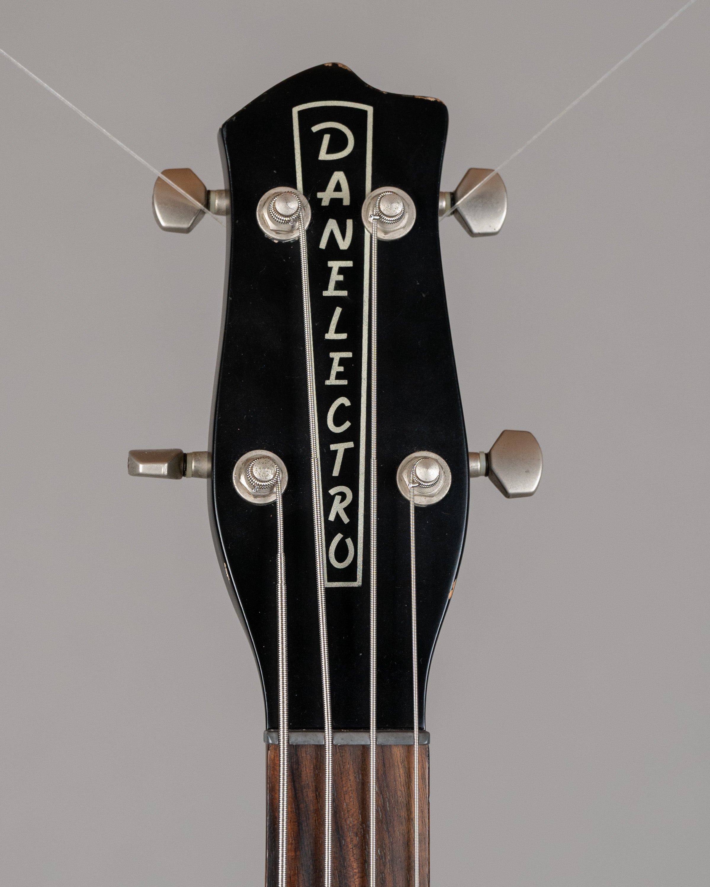 2000s Danelectro 63 Bass Black (China, Black, OGB)