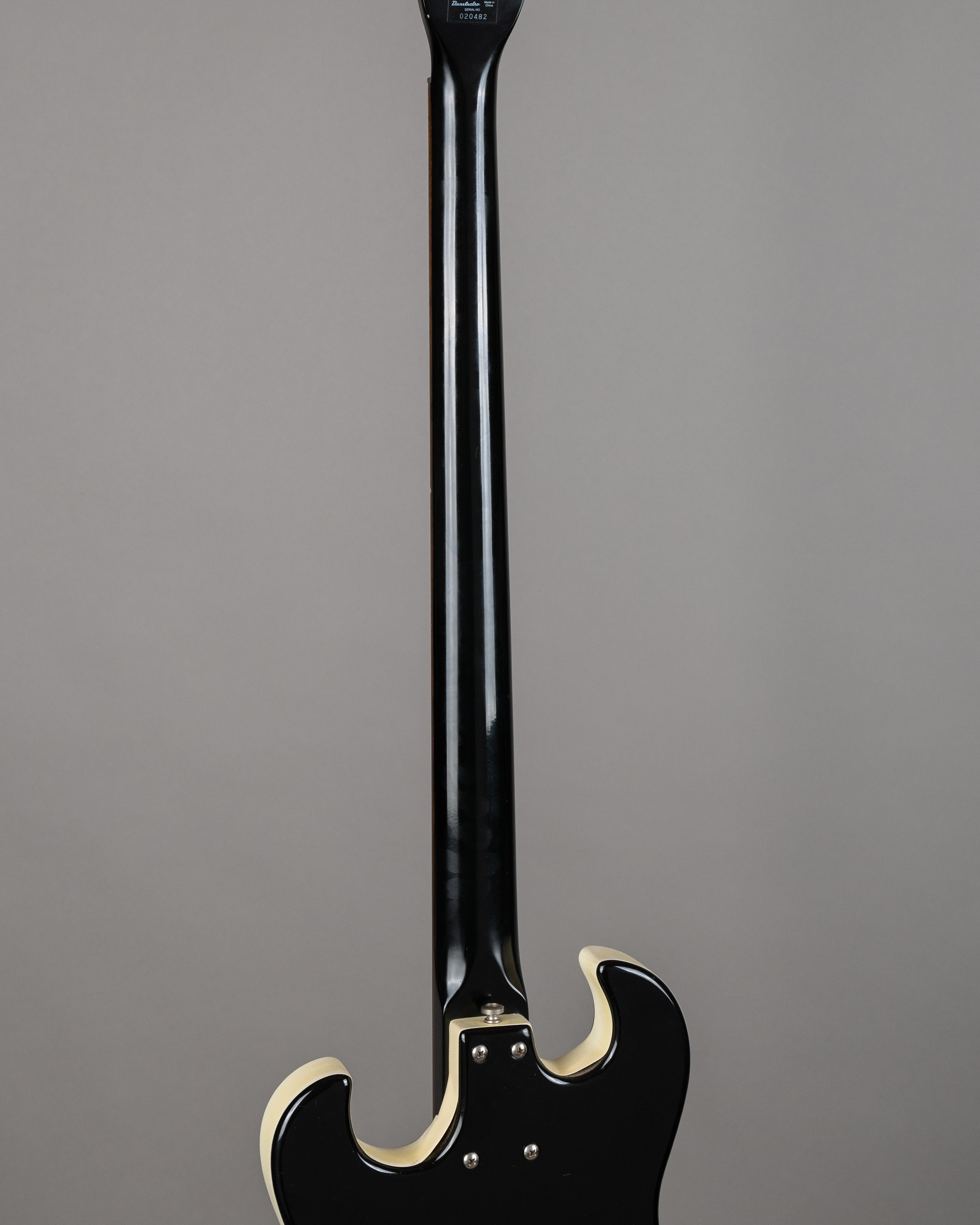 2000s Danelectro 63 Bass Black (China, Black, OGB)