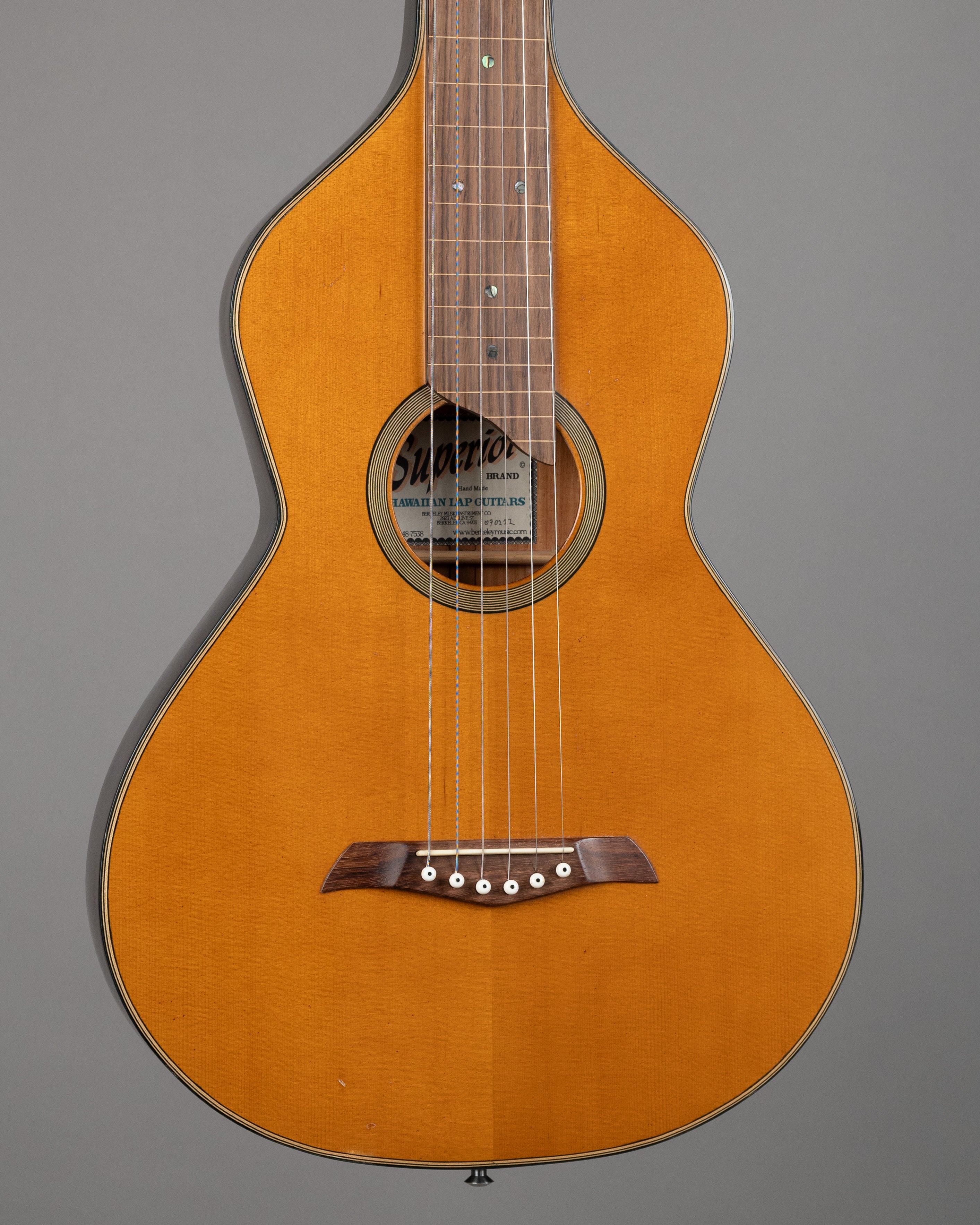 c2020s Superior Brand 'Weissenborn' Lap Steel (Mexico, Natural, HSC)