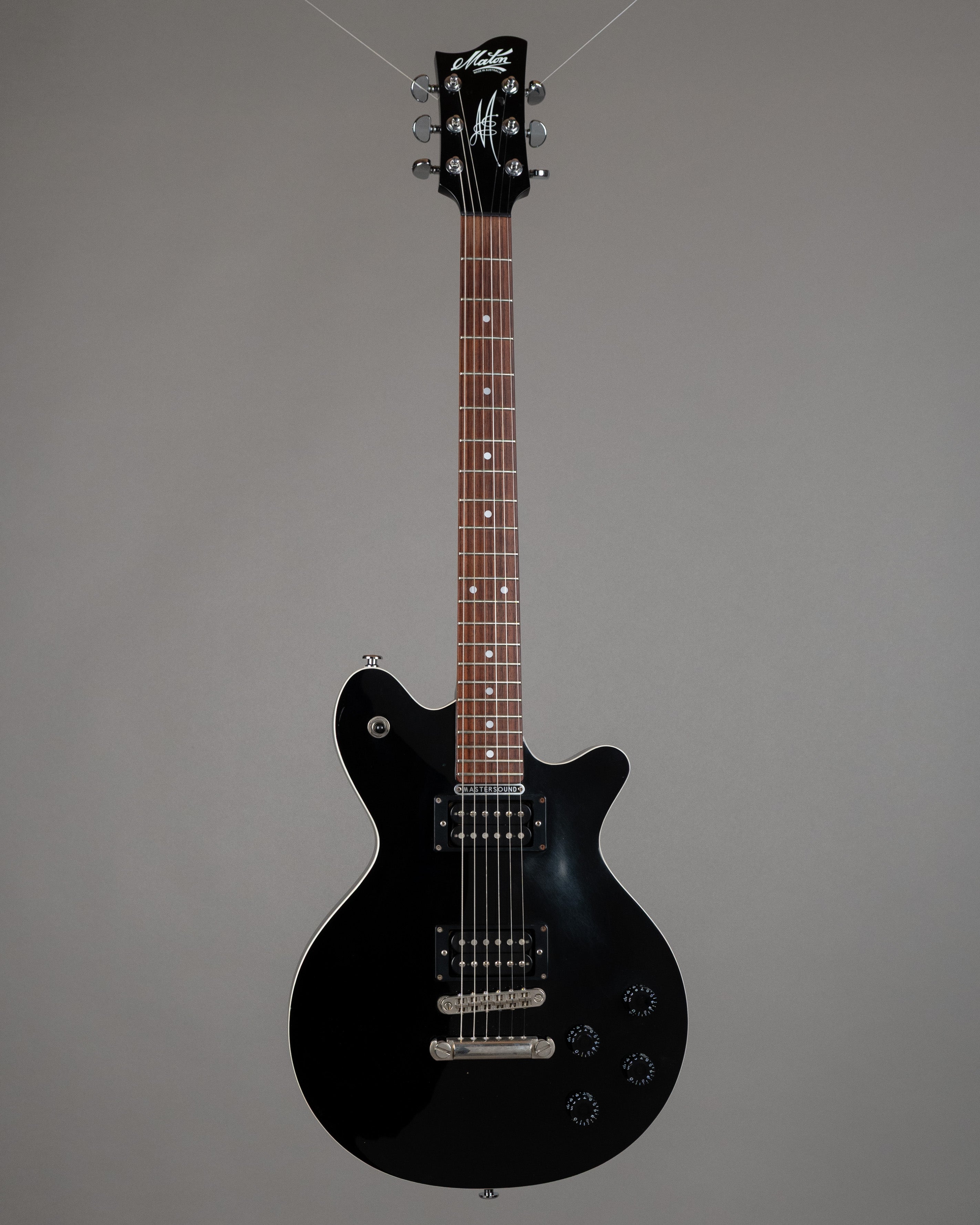 2012 Maton MS2000 Mastersound (Australia, Black, OHSC)