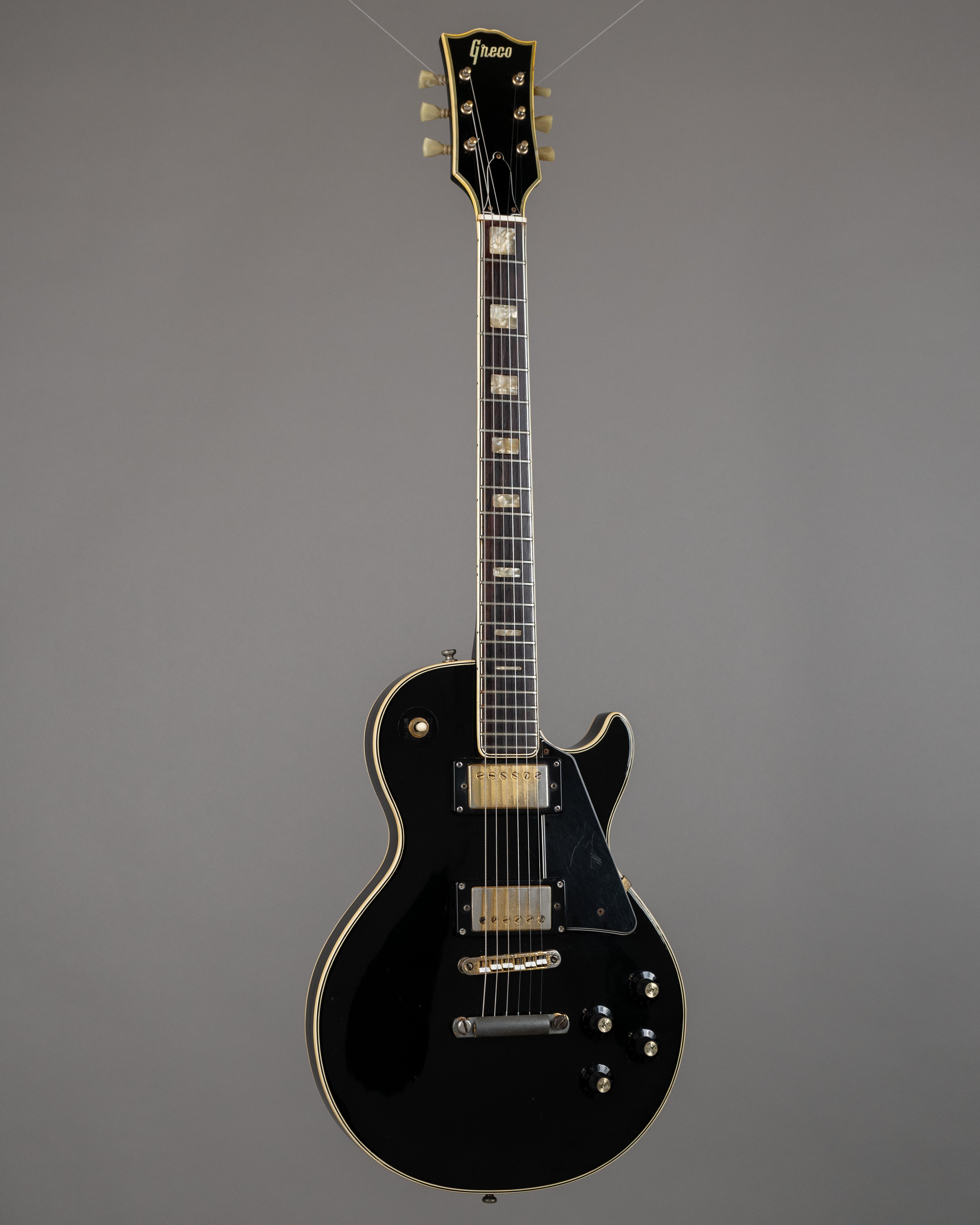 c1975 Greco EG360B 'Les Paul Custom' (Japan, Black)