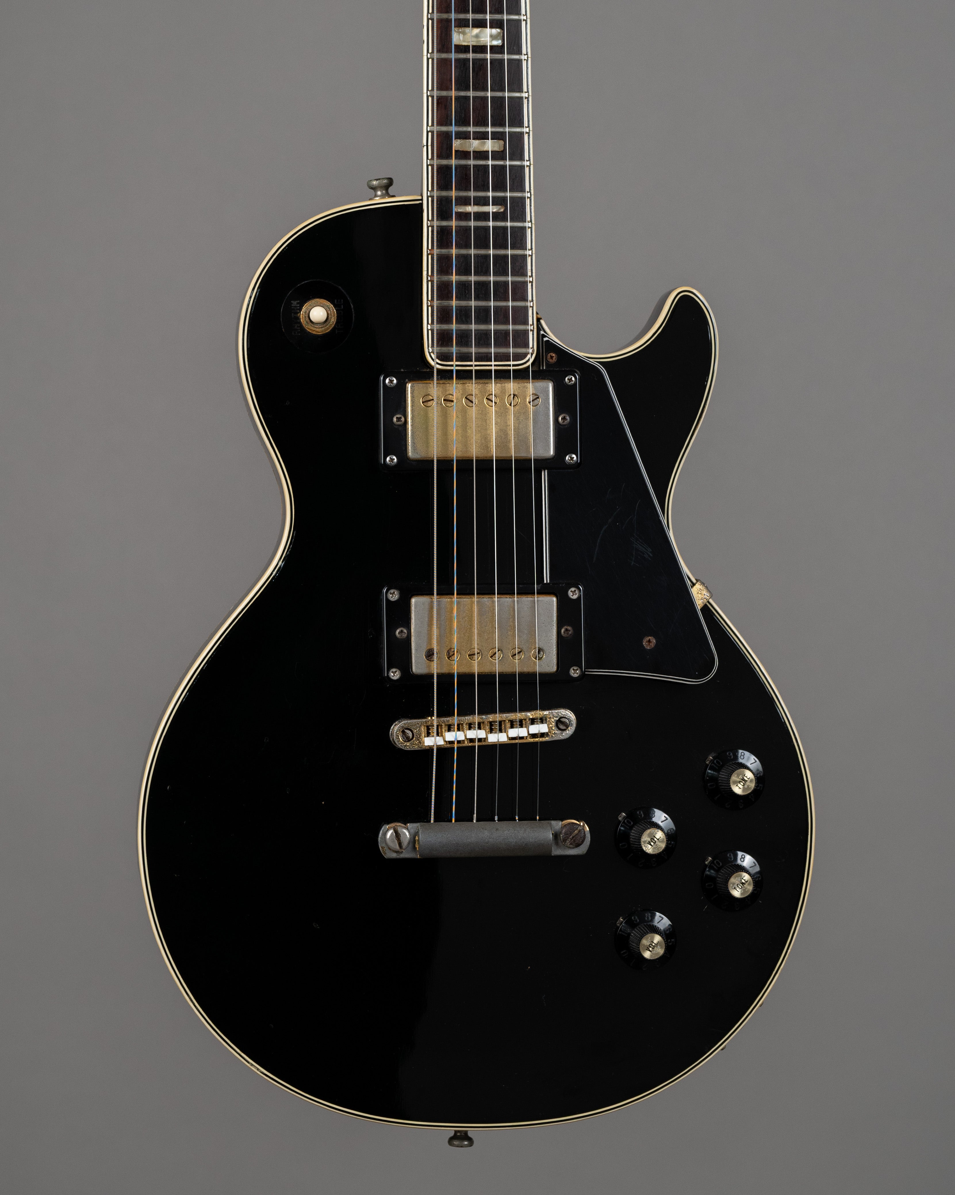 c1975 Greco EG360B 'Les Paul Custom' (Japan, Black)