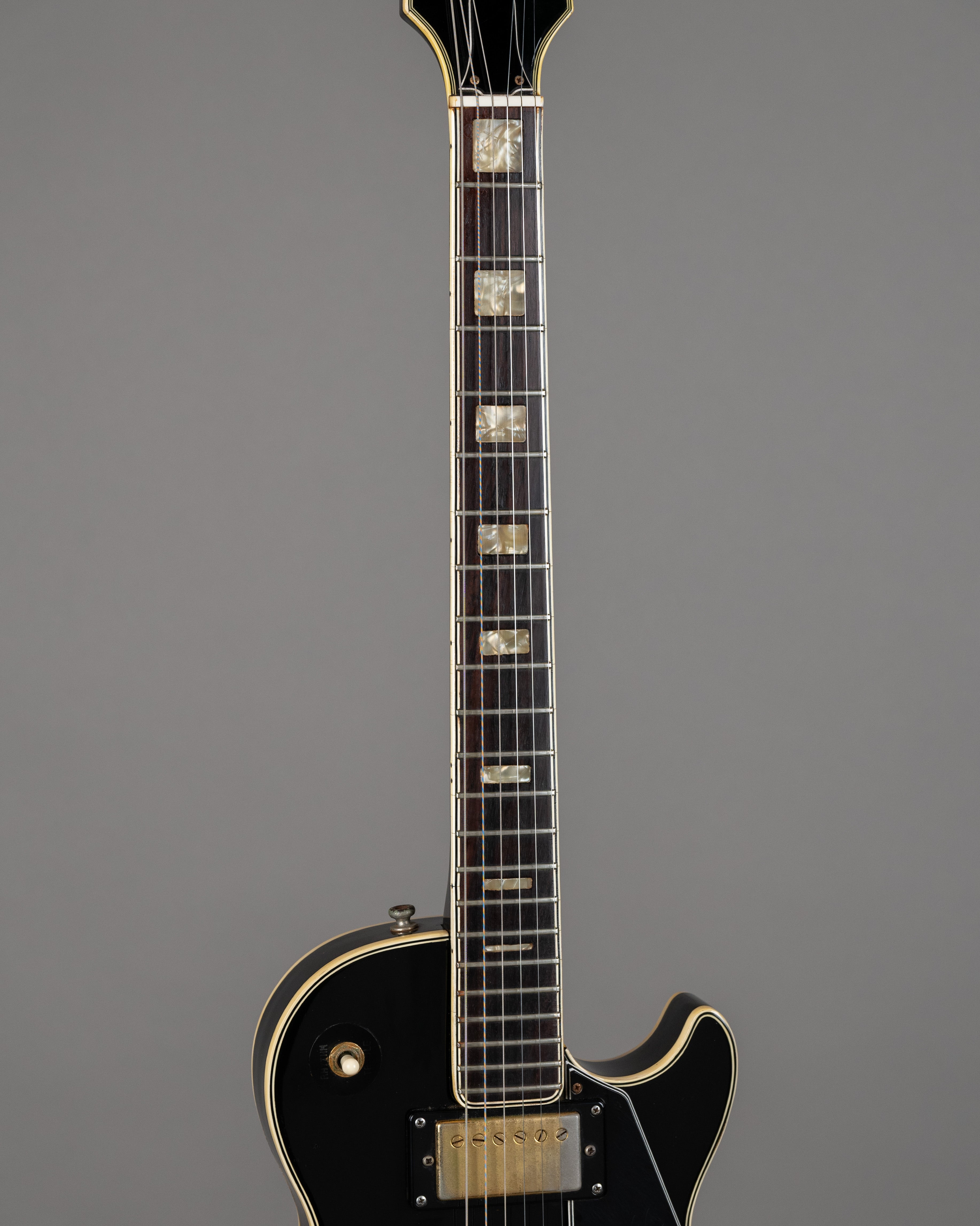 c1975 Greco EG360B 'Les Paul Custom' (Japan, Black)