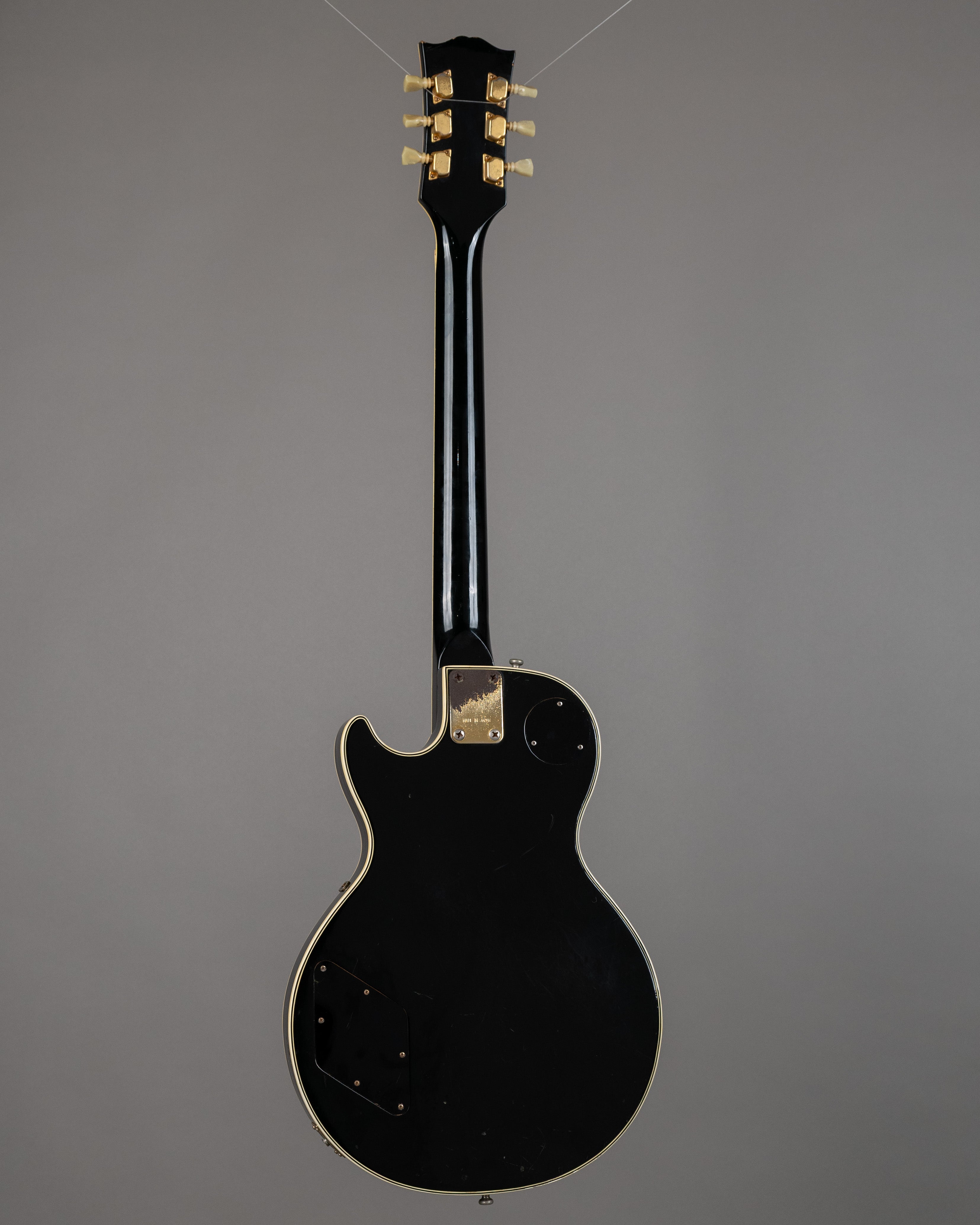 c1975 Greco EG360B 'Les Paul Custom' (Japan, Black)