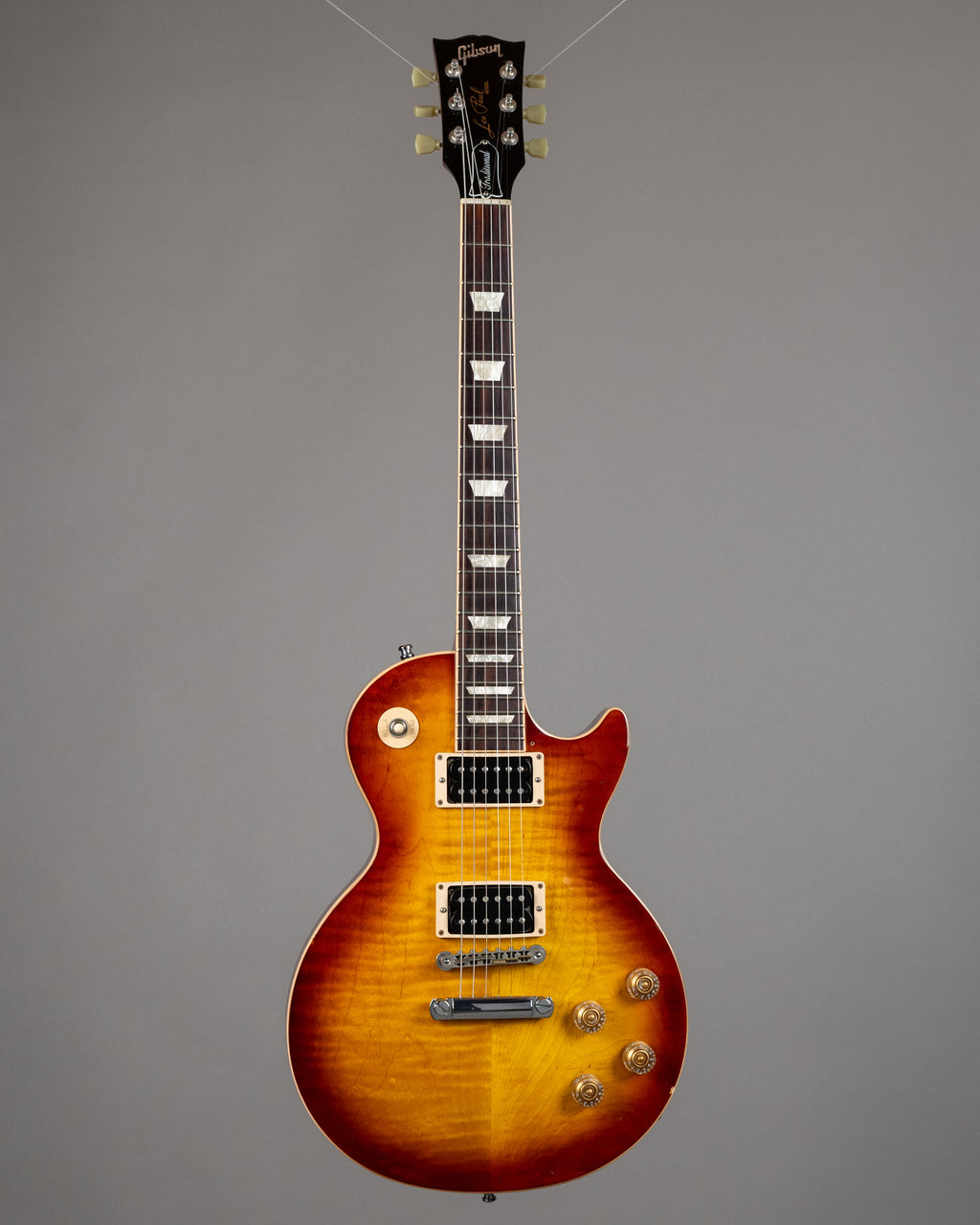 2016 Gibson Les Paul Traditional Plus Top (USA, Sunburst, OHSC)