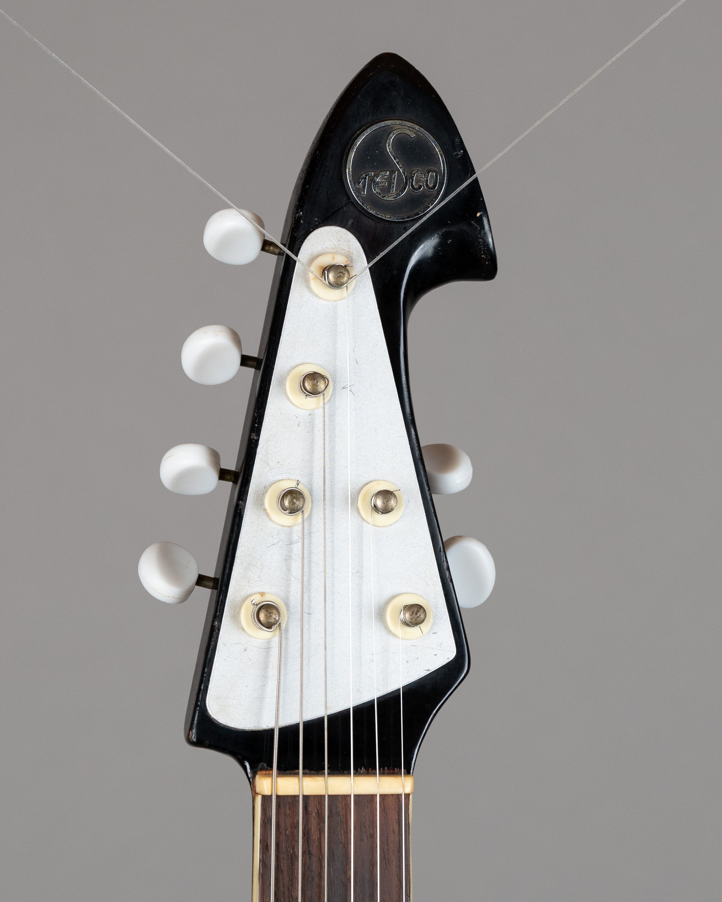 c1960s Teisco TG-64 (Japan, Redburst, Monkey Grip)