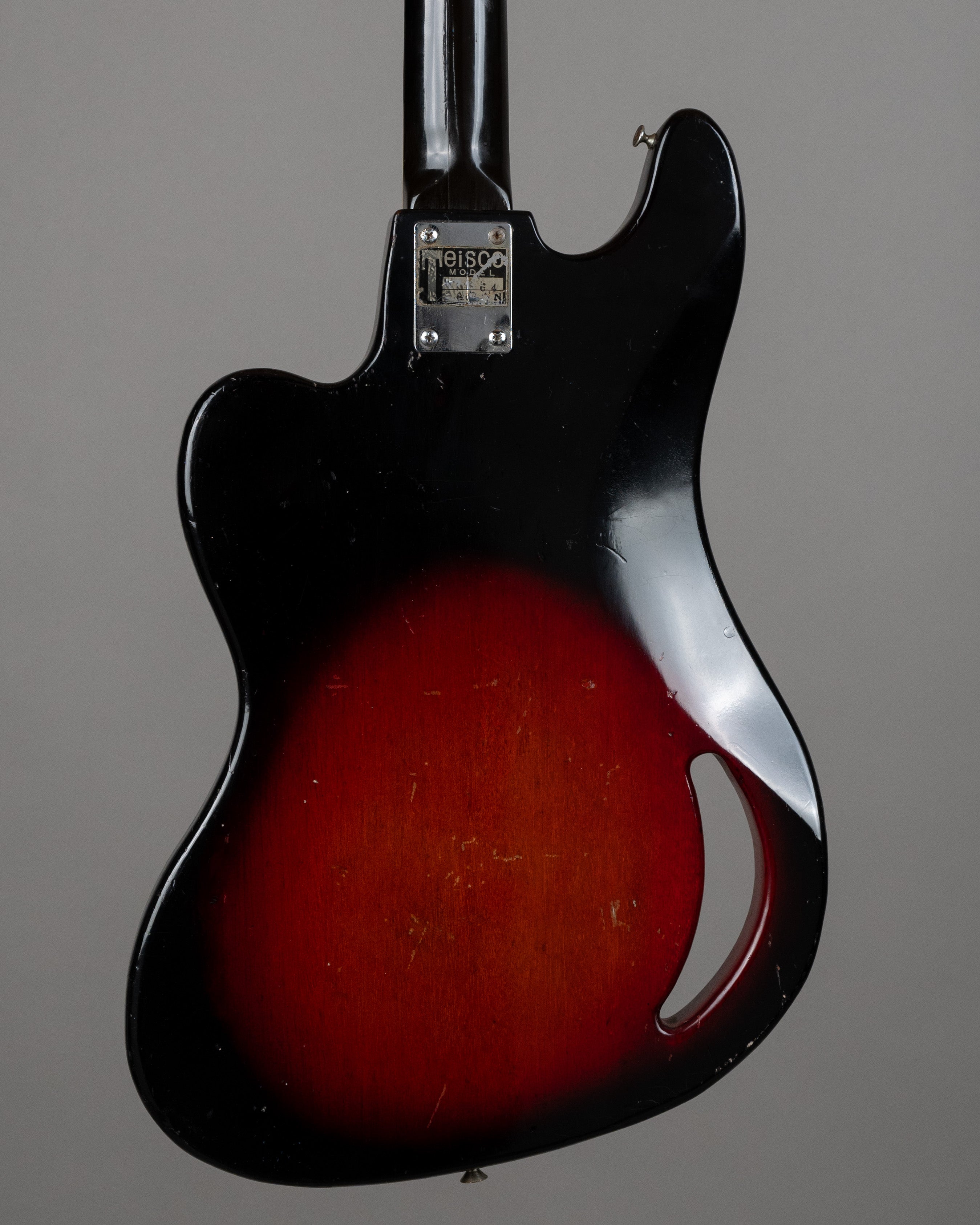 c1960s Teisco TG-64 (Japan, Redburst, Monkey Grip)