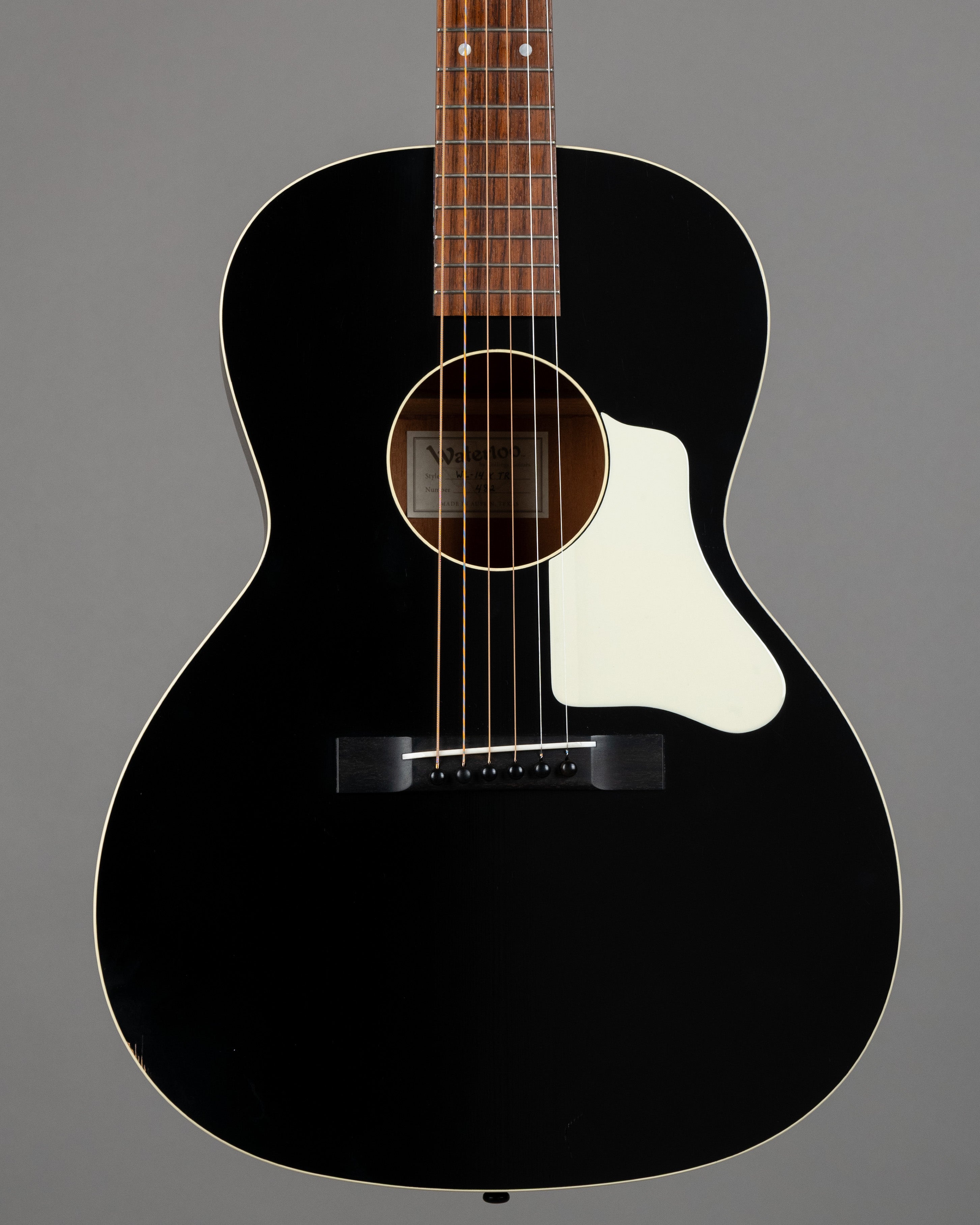 2018 Waterloo by Collings WL-14 X TR (USA, Jet Black, OHSC)