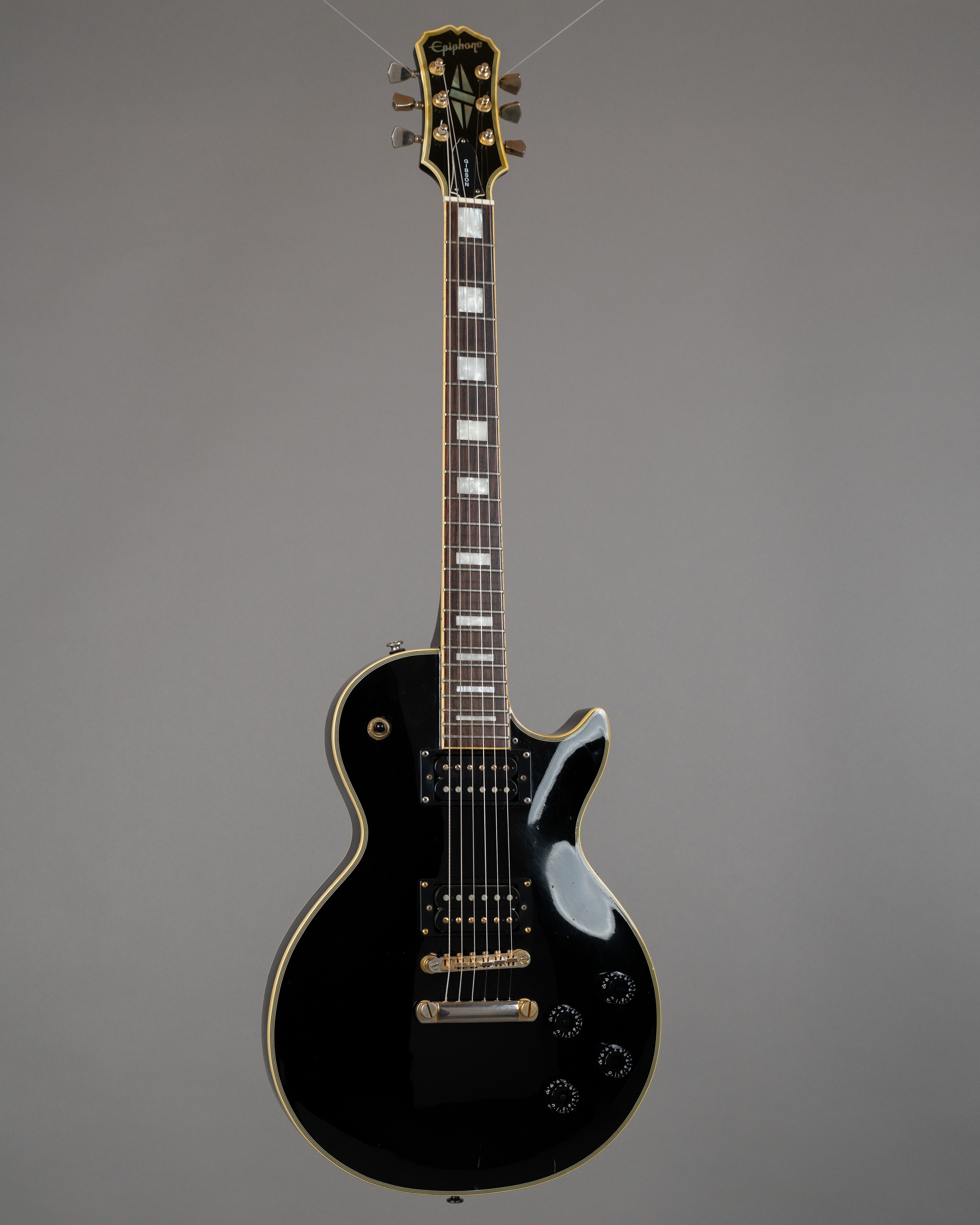 2005 Epiphone Les Paul Custom (Korea, Ebony)